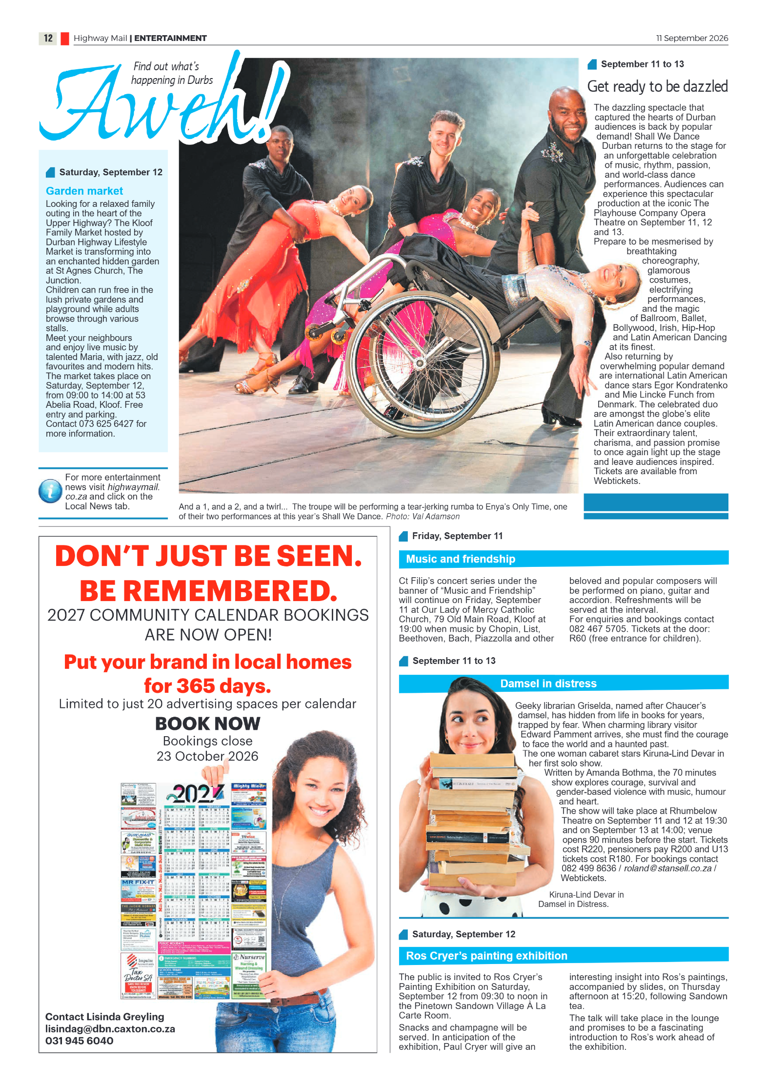 Highway Mail 11 September 2026 page 12