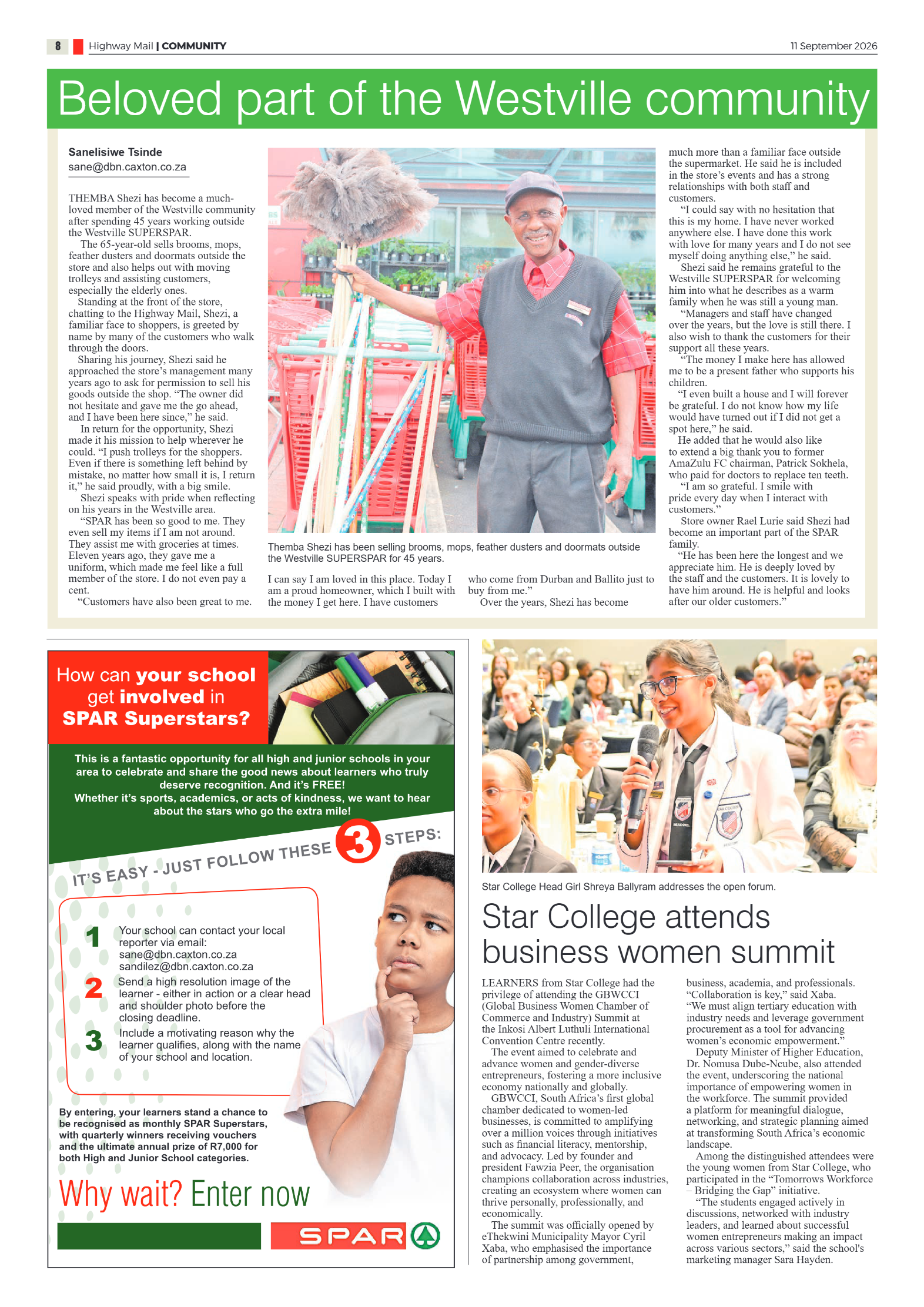 Highway Mail 11 September 2026 page 8