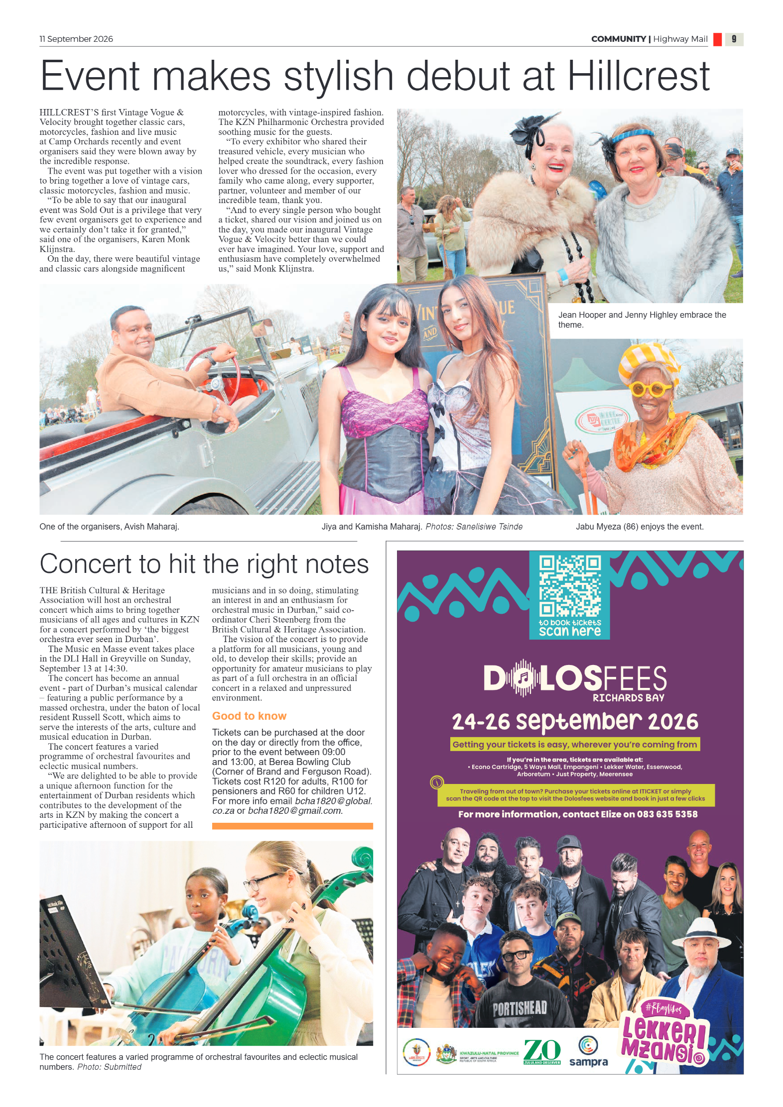Highway Mail 11 September 2026 page 9