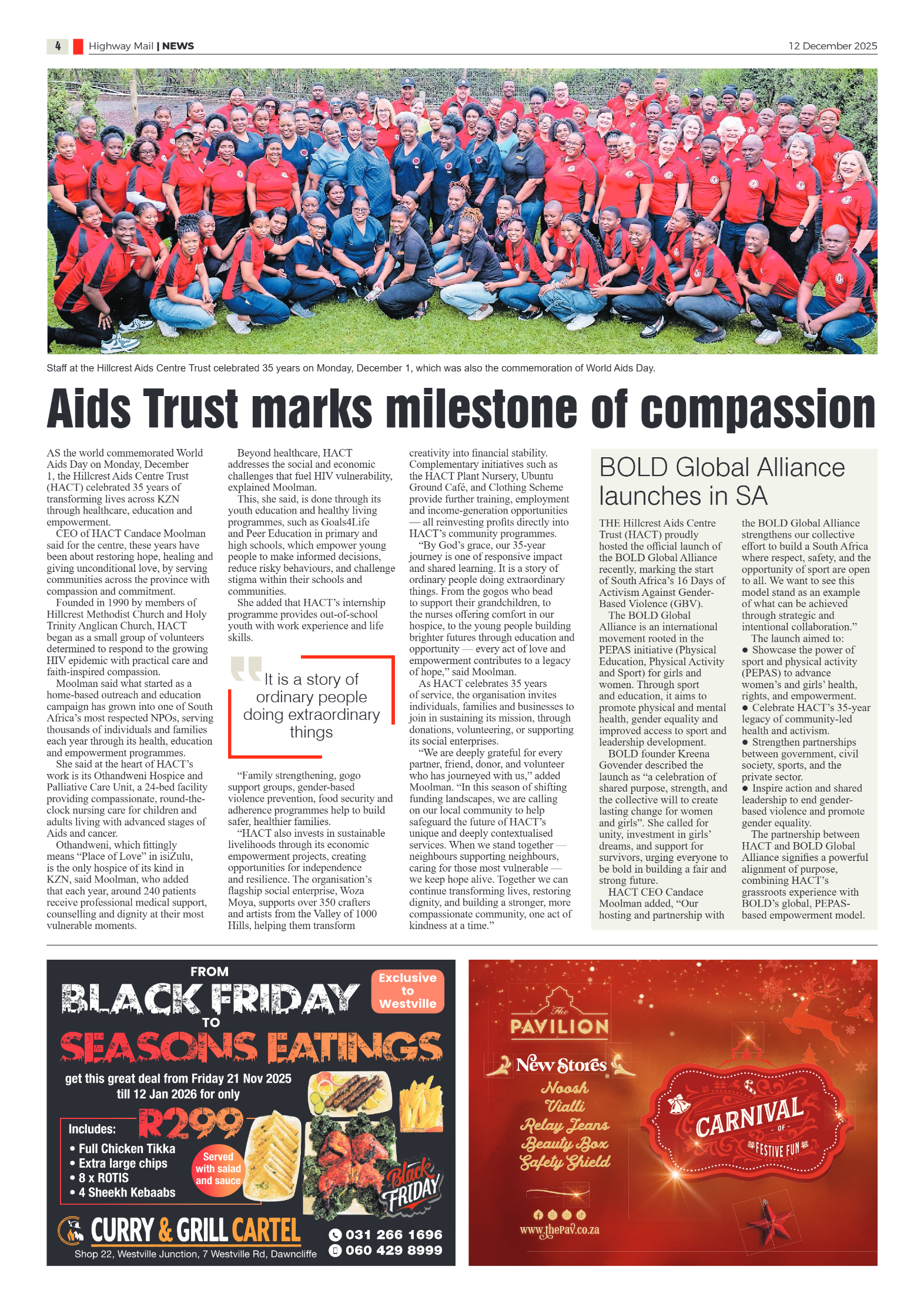 Highway Mail 12 December 2025 page 4