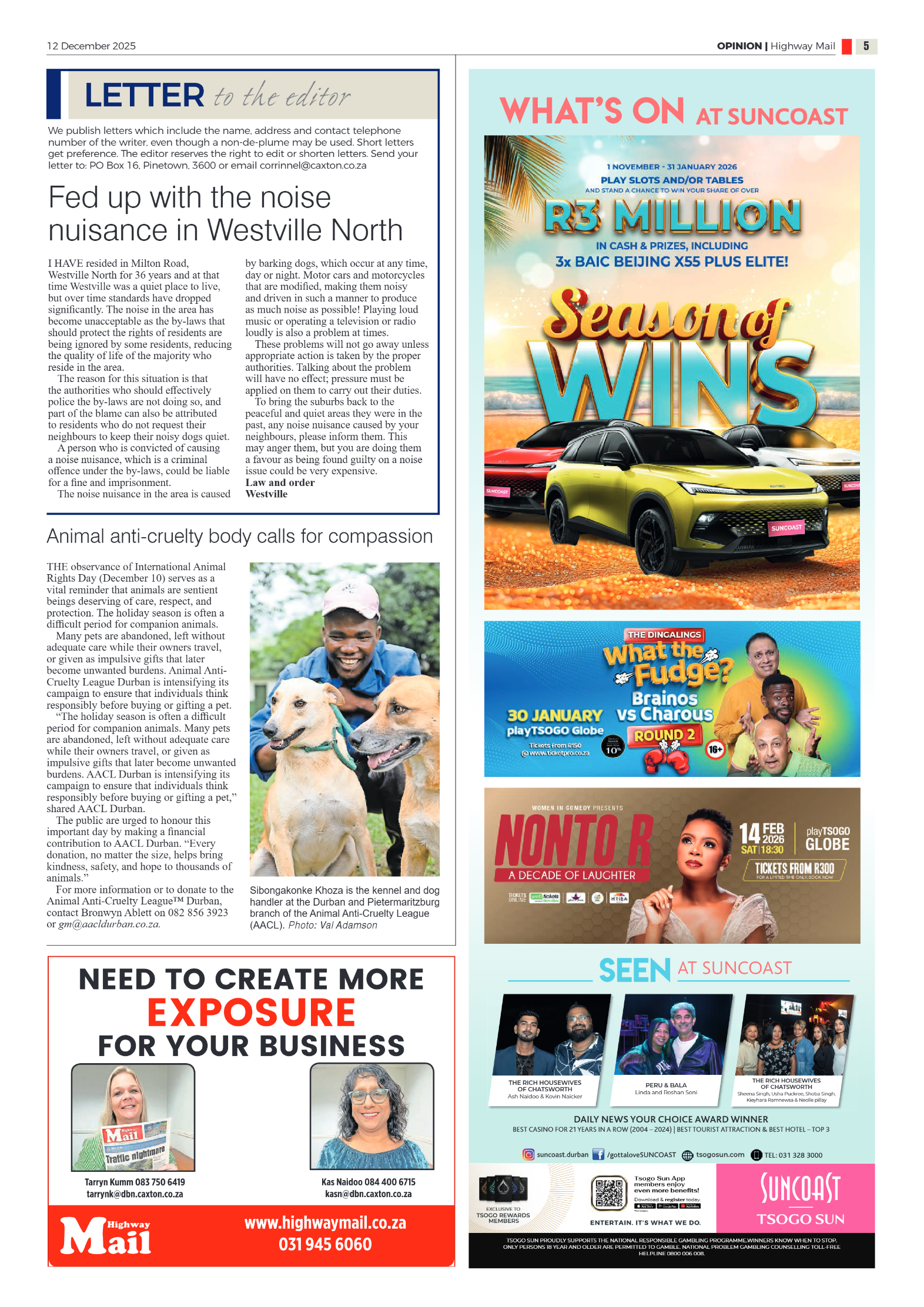 Highway Mail 12 December 2025 page 5