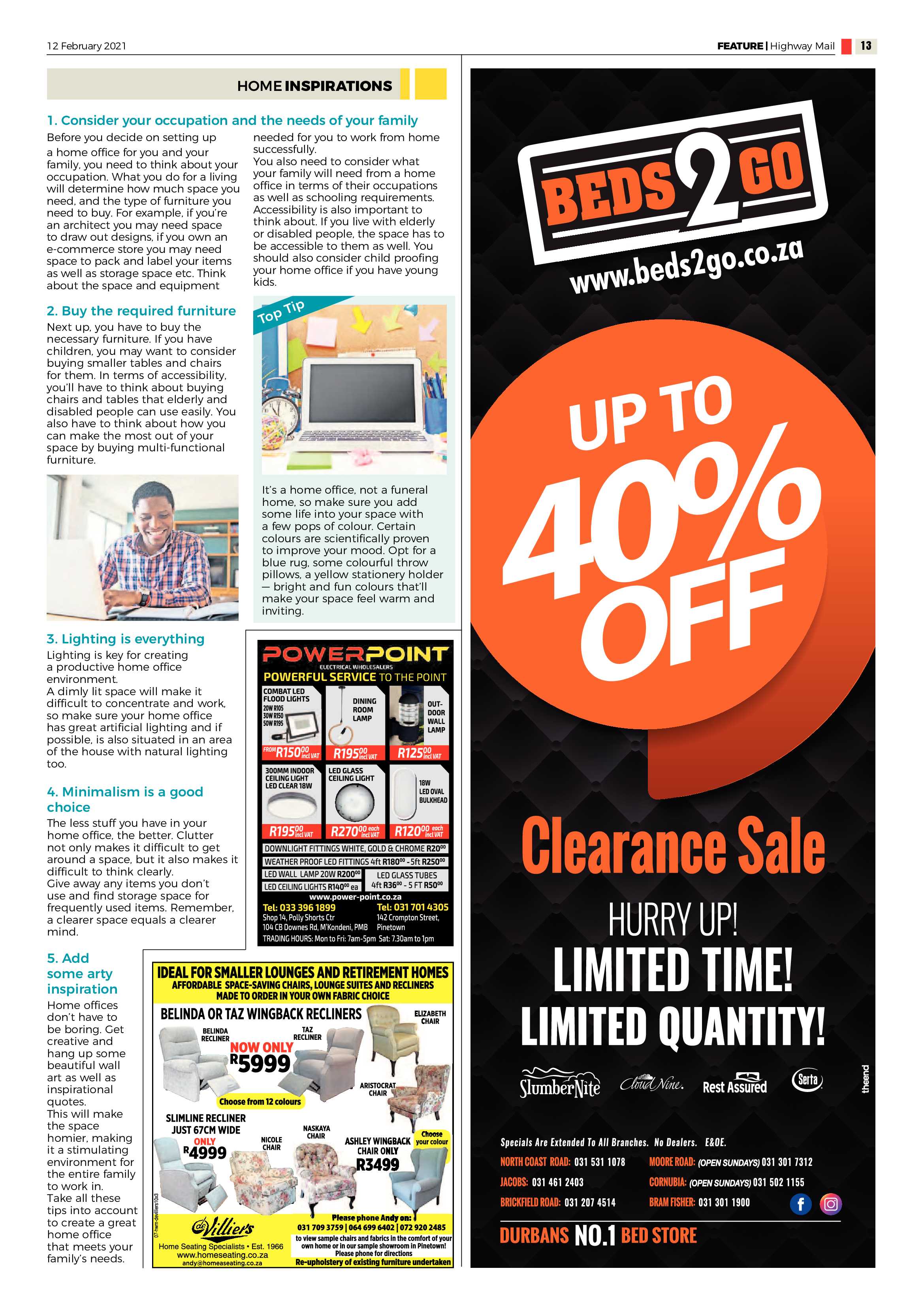 Highway Mail 12 February 2021 page 13
