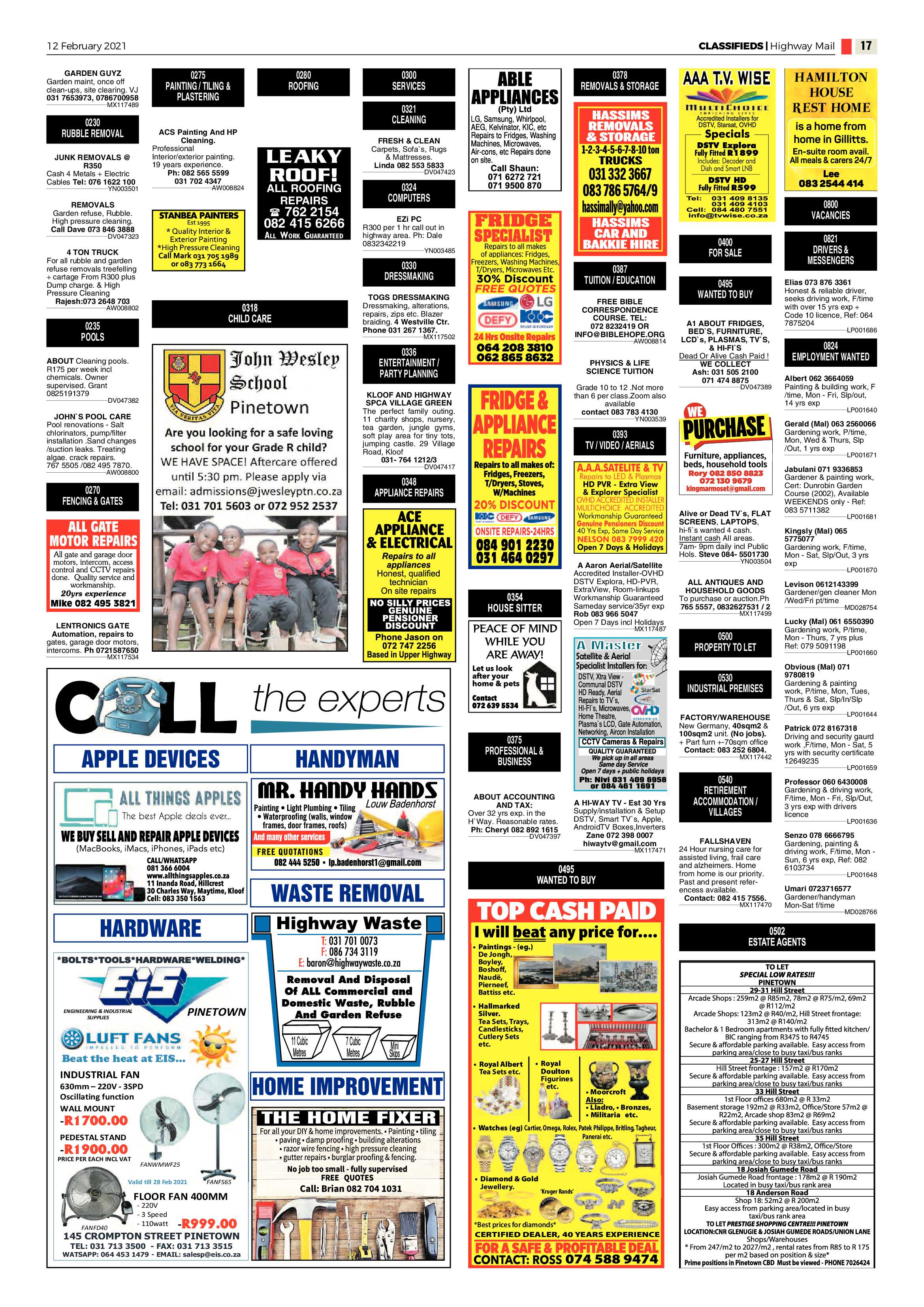Highway Mail 12 February 2021 page 17