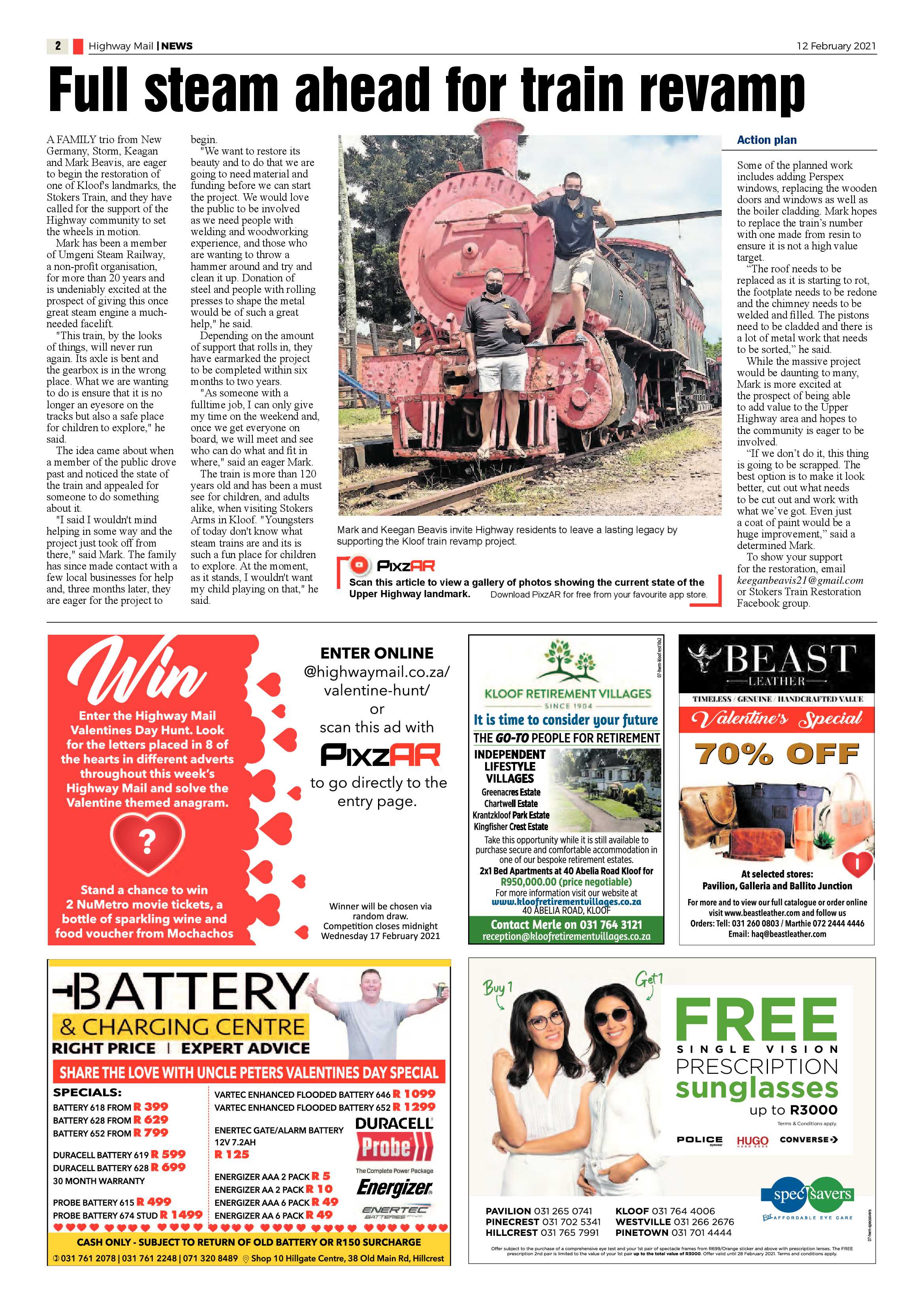 Highway Mail 12 February 2021 page 2