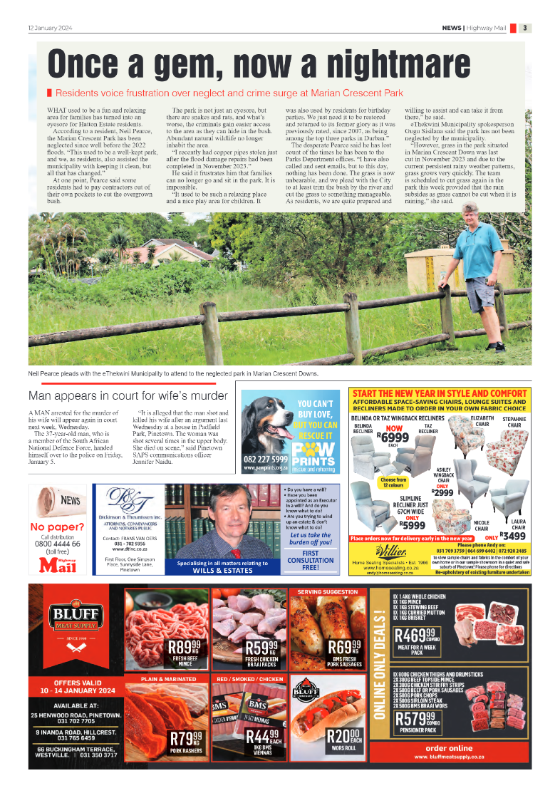 Highway Mail 12 January 2024 page 3