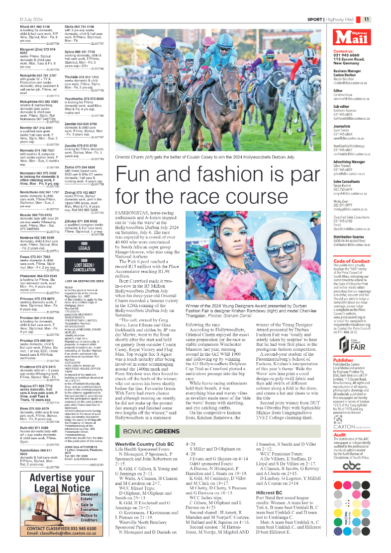 Highway Mail 12 July 2024 page 11