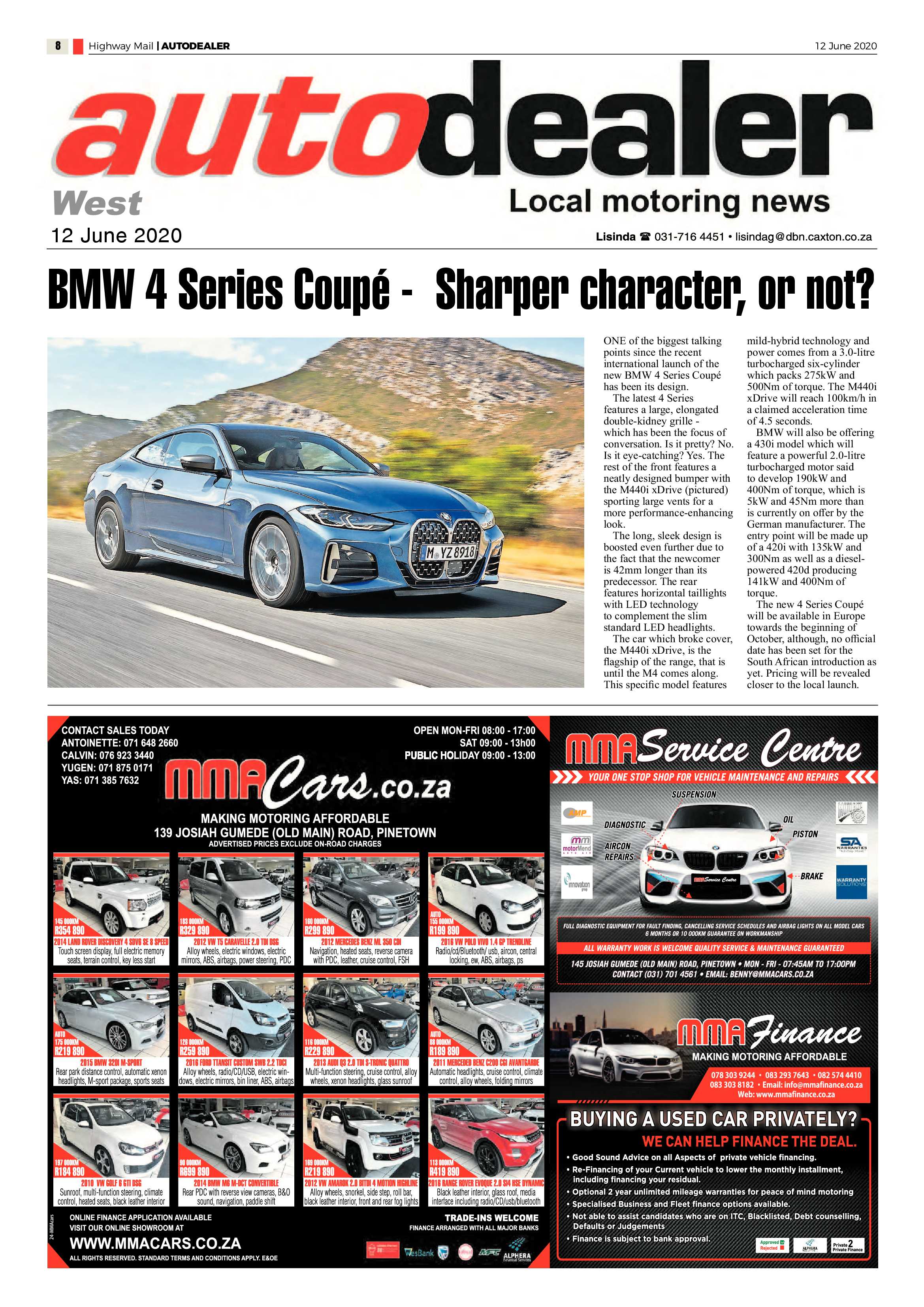 Highway Mail 12 June 2020 page 8