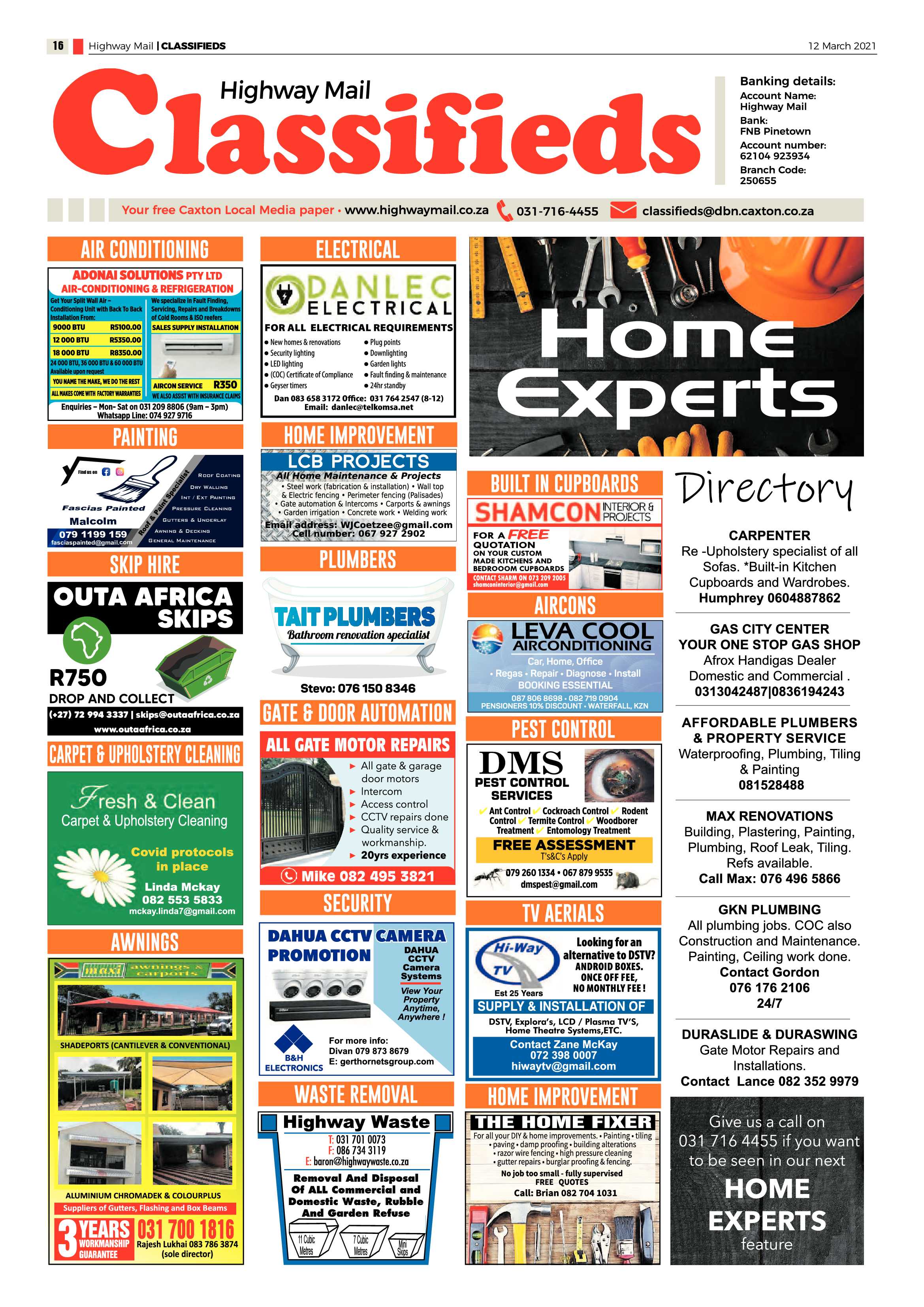Highway Mail 12 March 2021 page 16