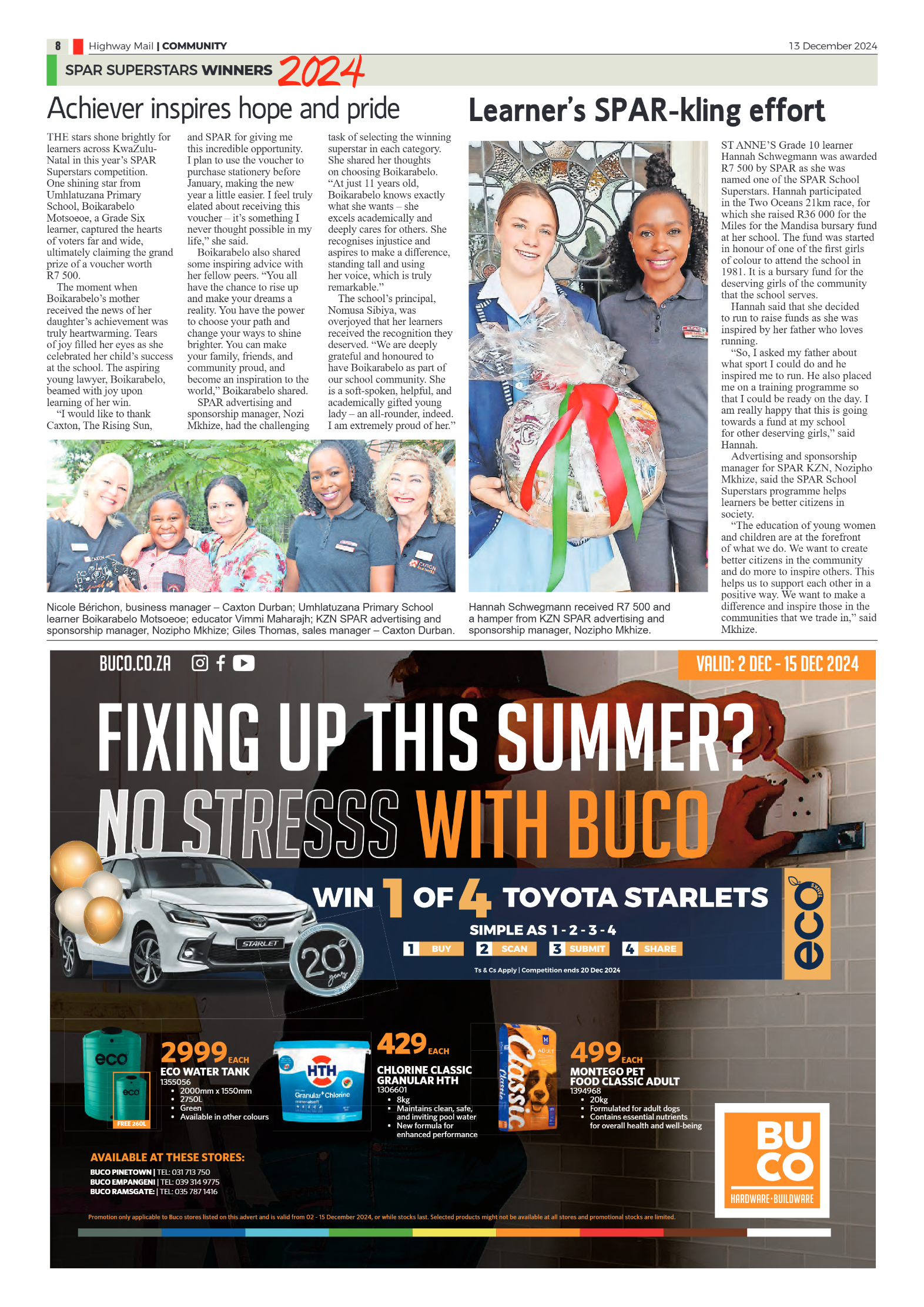 Highway Mail 13 December 2024 page 8