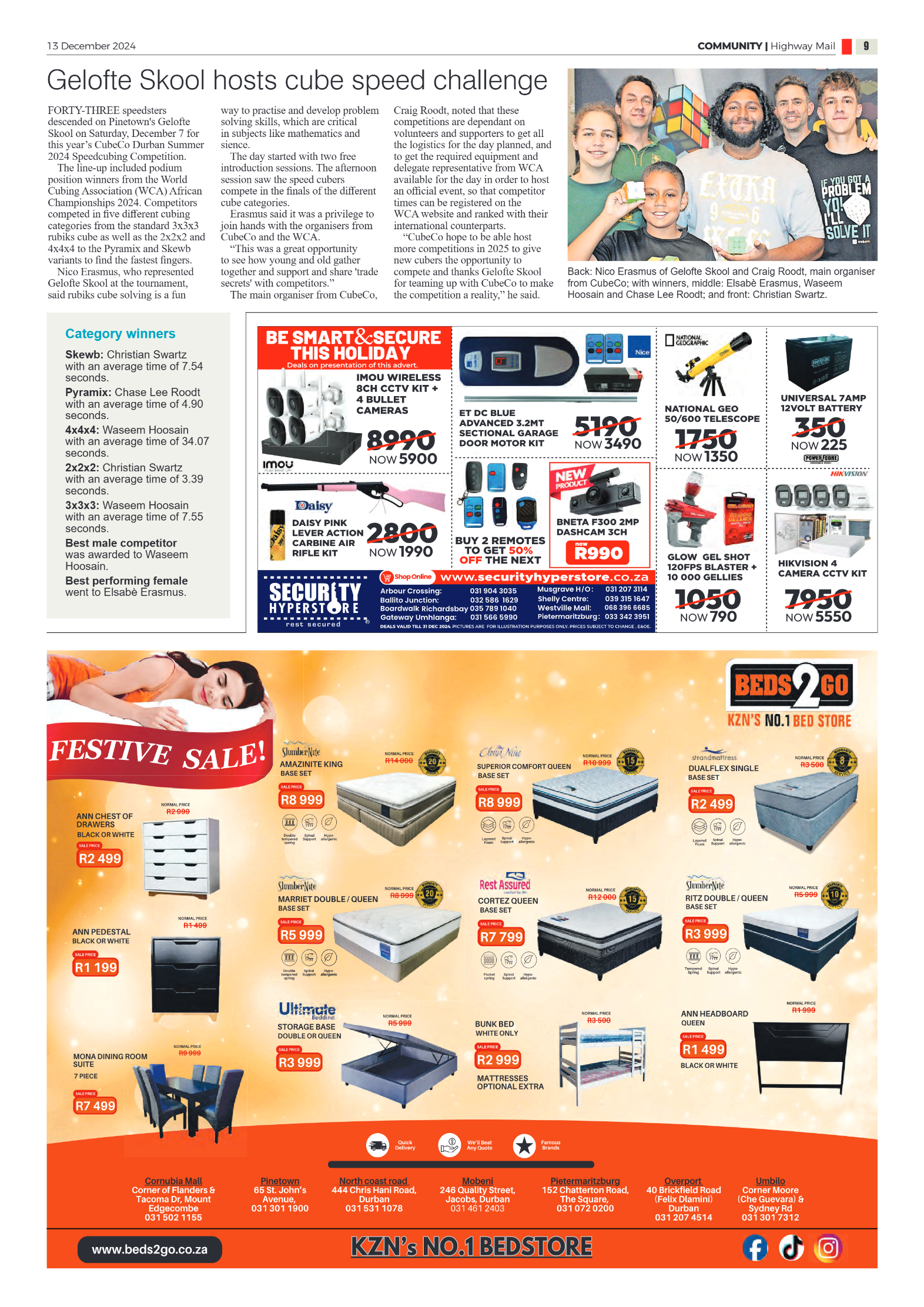 Highway Mail 13 December 2024 page 9