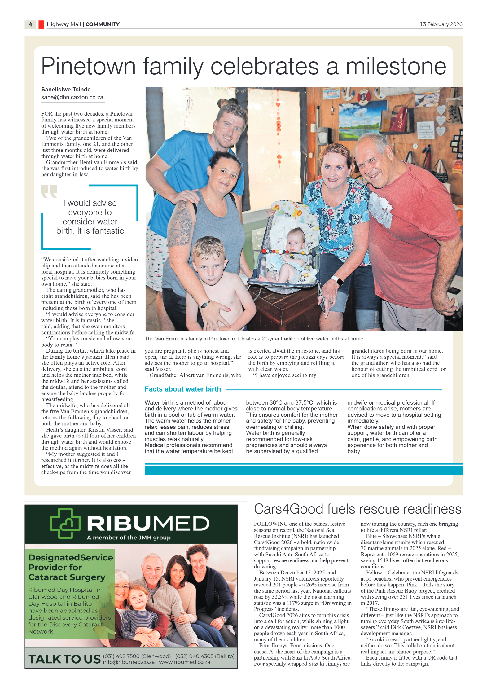 Highway Mail 13 February 2026 page 4