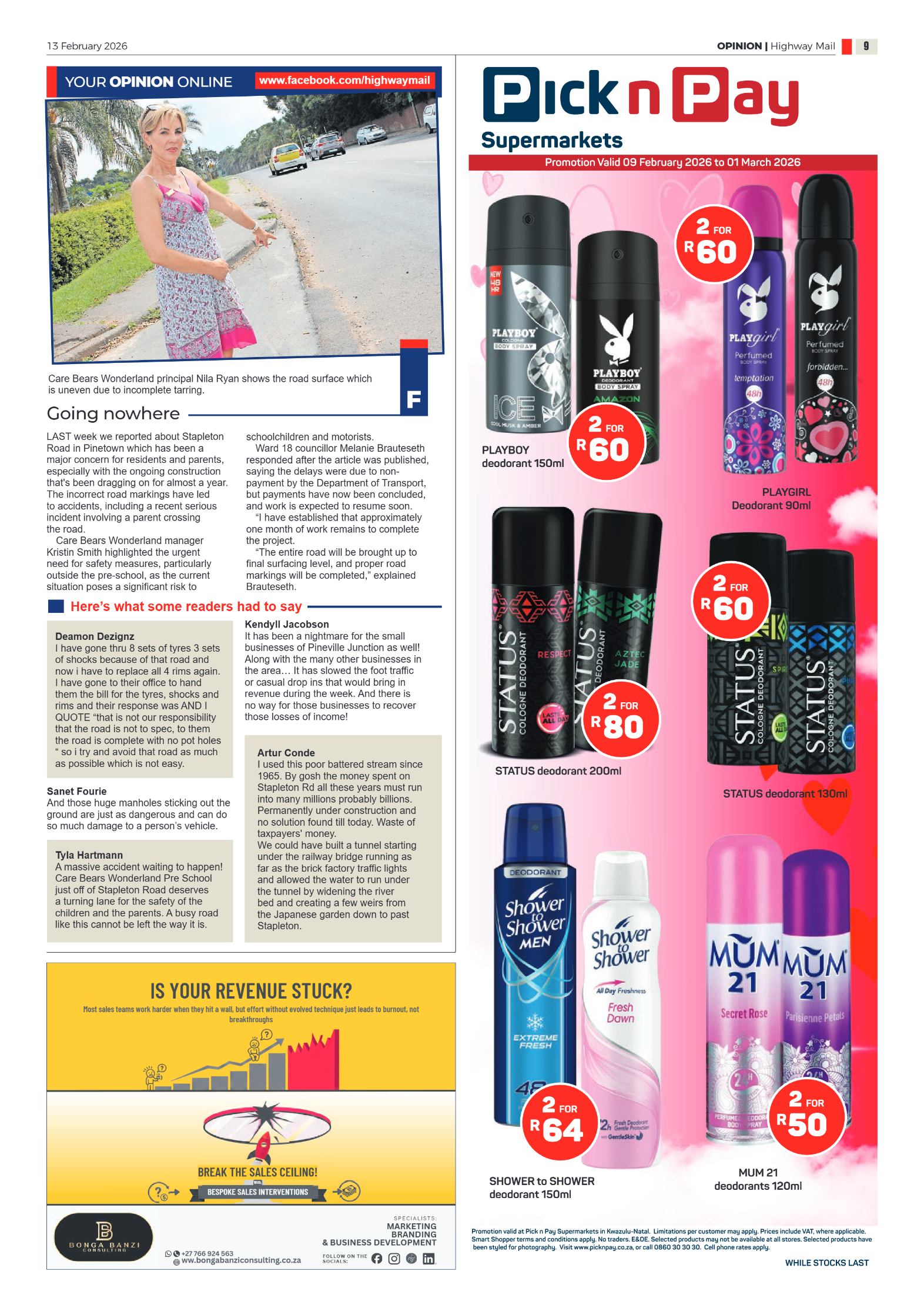 Highway Mail 13 February 2026 page 9