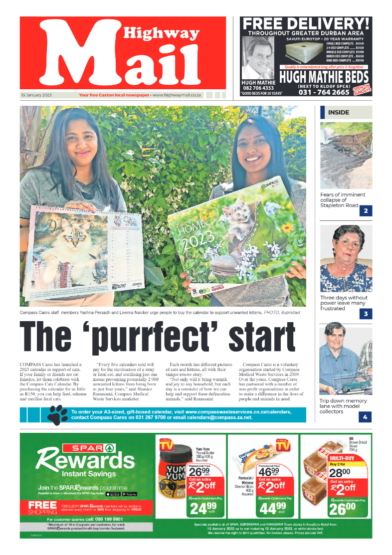 Highway Mail 13 January 2023 page 1