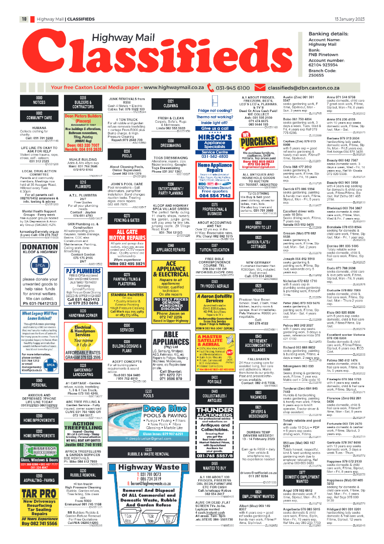Highway Mail 13 January 2023 page 10