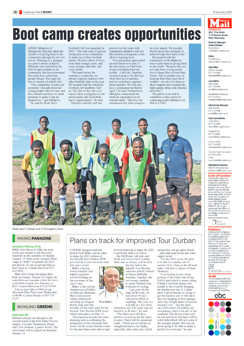Highway Mail 13 January 2023 page 12