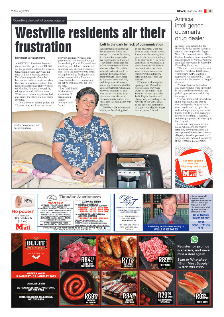 Highway Mail 13 January 2023 page 3