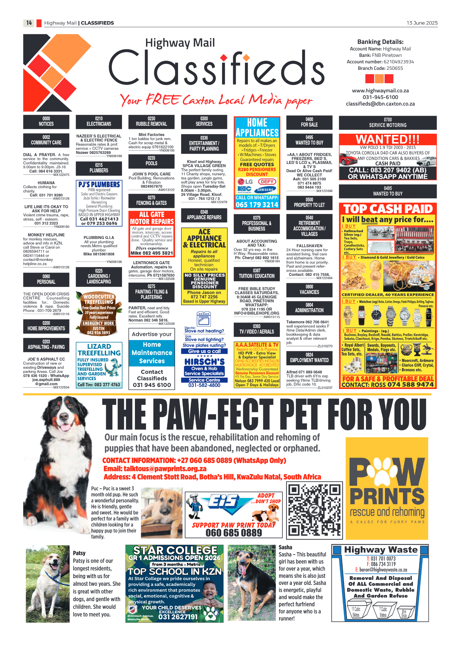 Highway Mail 13 June 2025 page 14