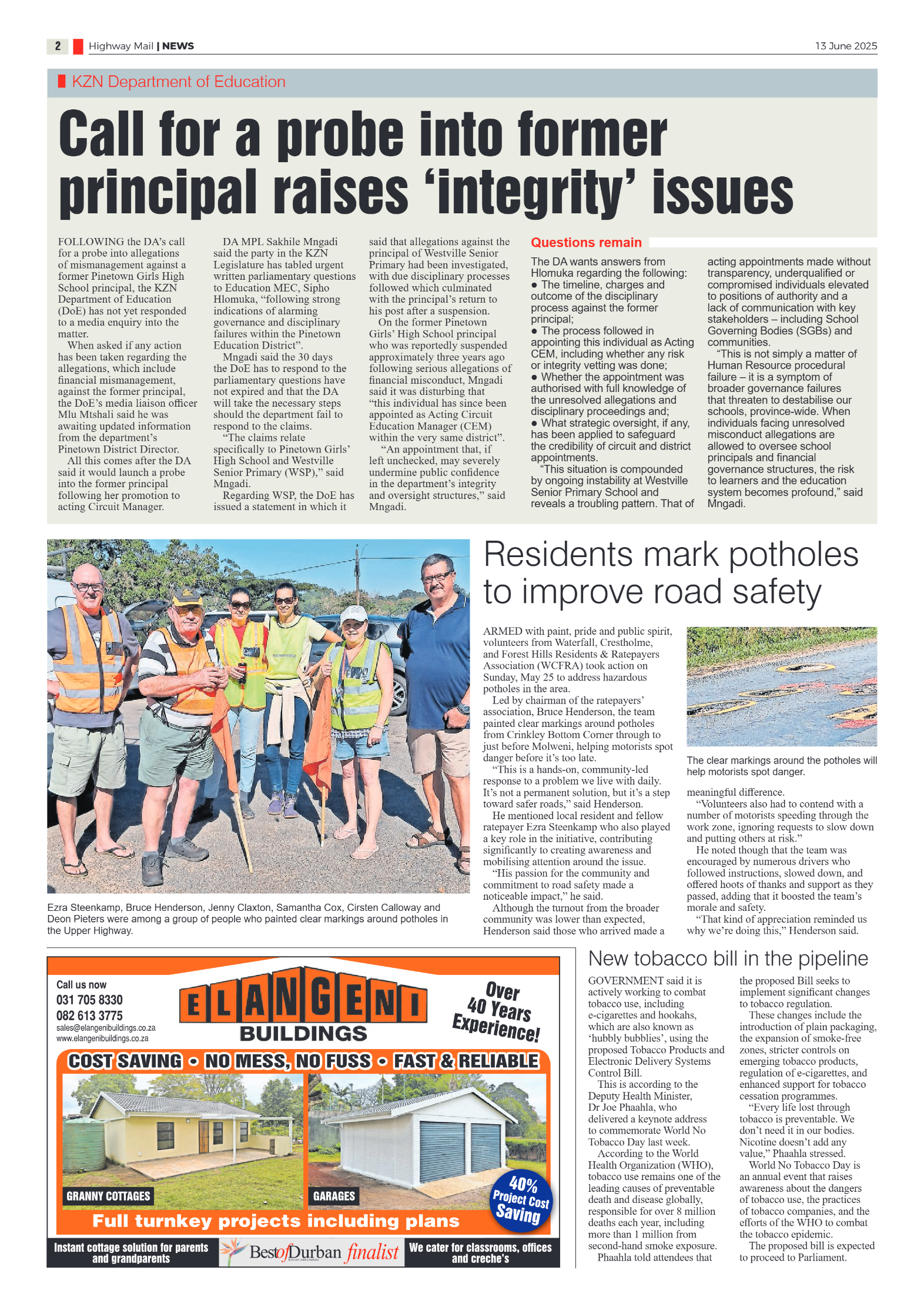 Highway Mail 13 June 2025 page 2