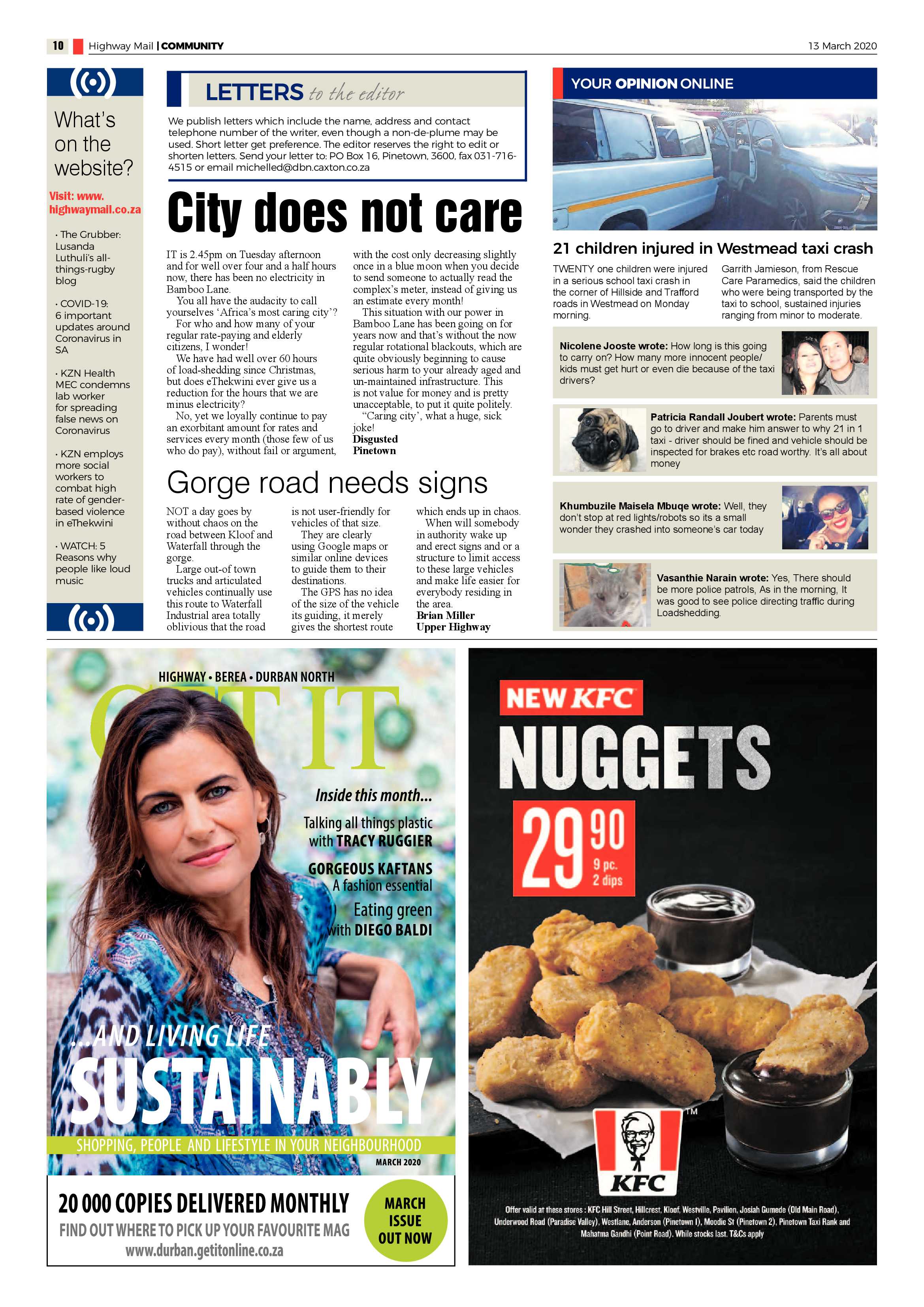 Highway Mail 13 March 2020 page 10