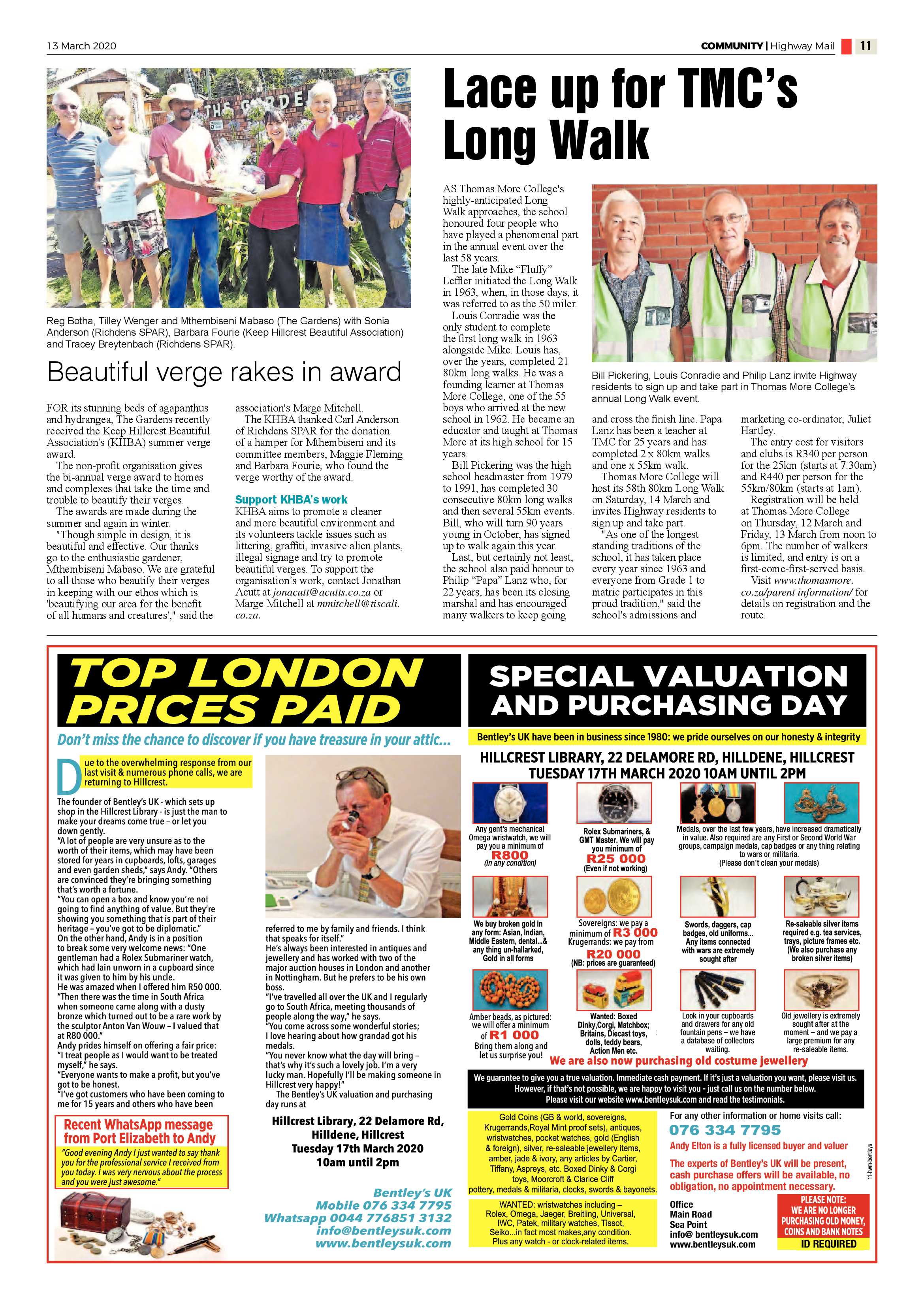 Highway Mail 13 March 2020 page 11