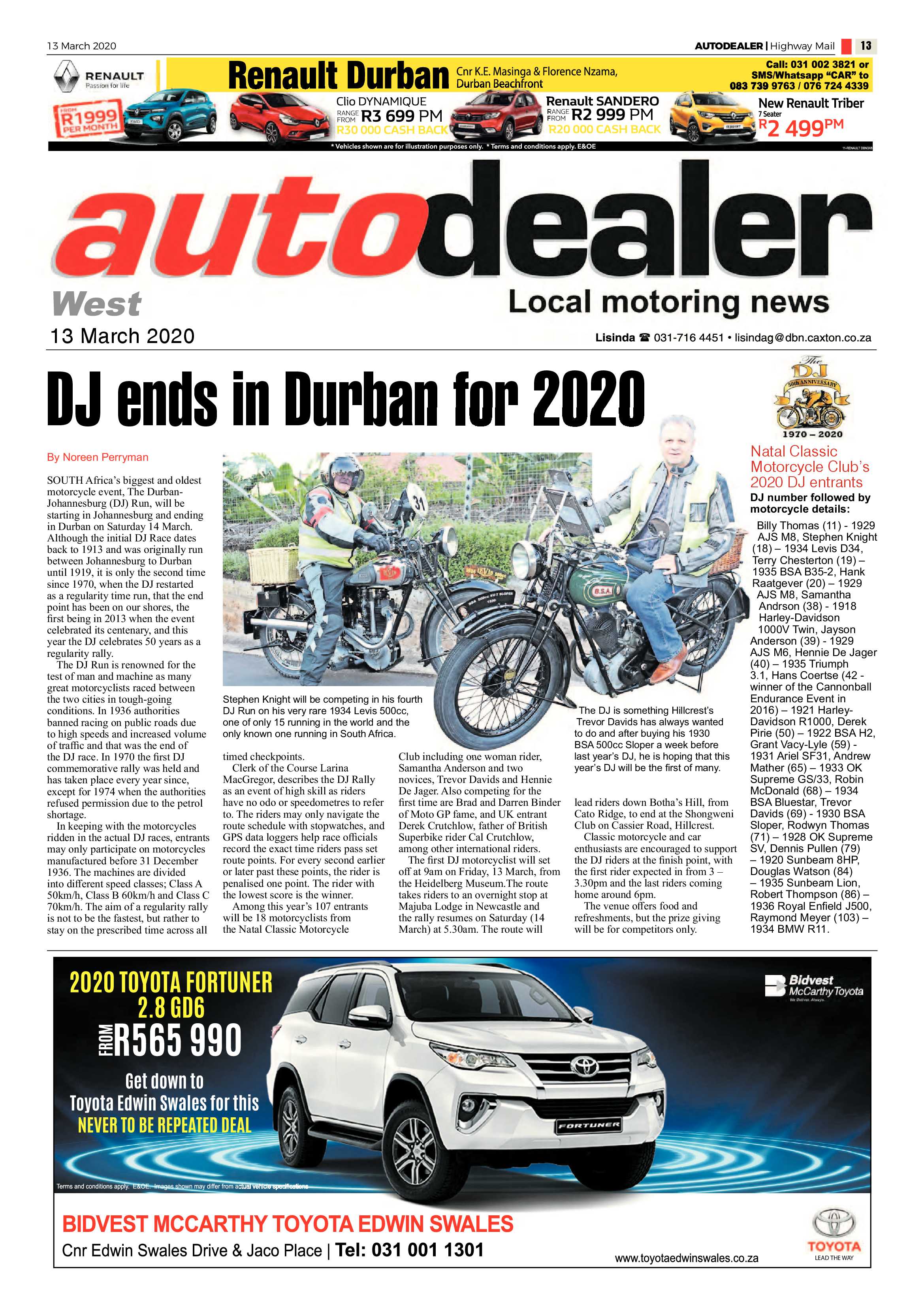Highway Mail 13 March 2020 page 13