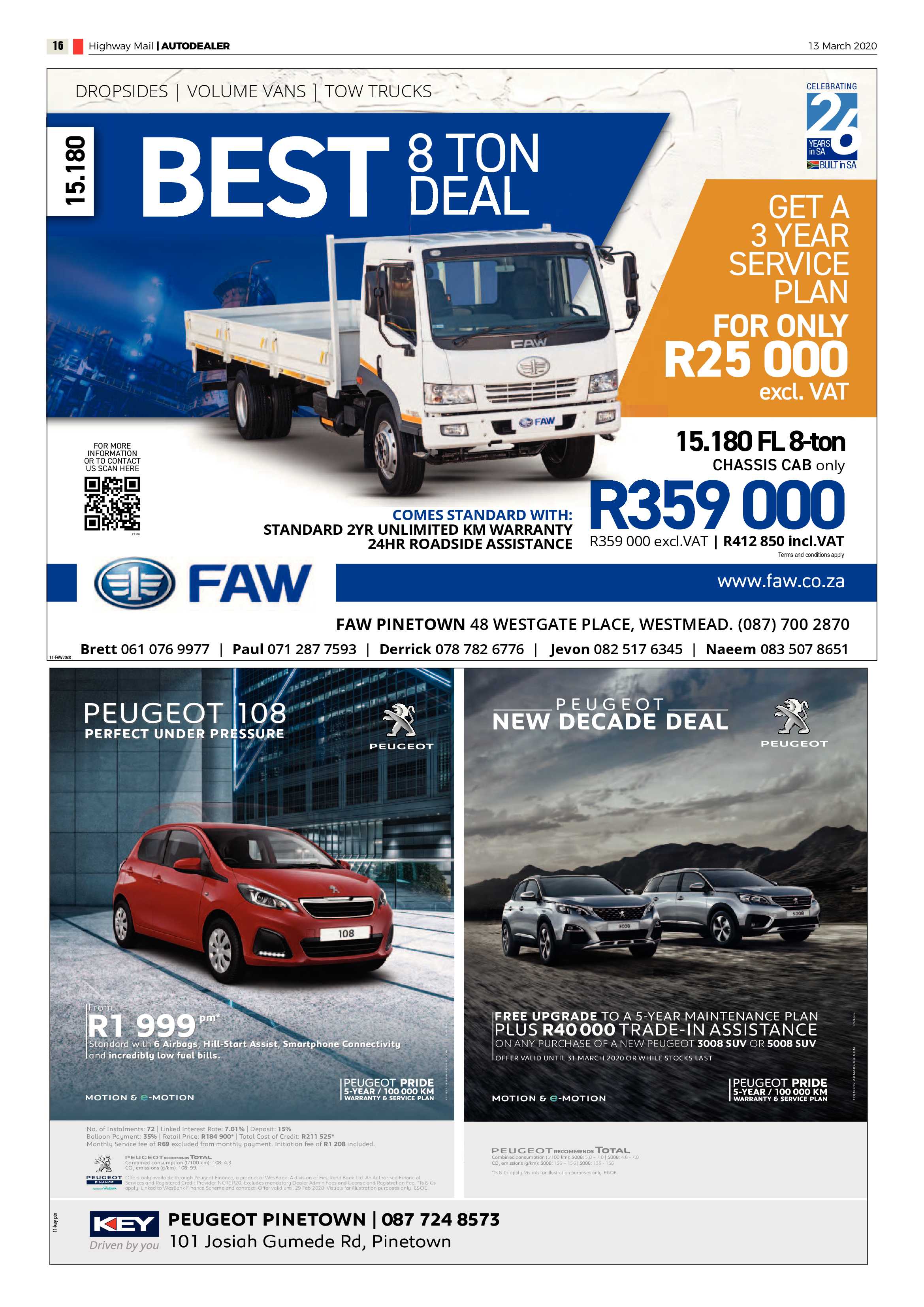 Highway Mail 13 March 2020 page 16