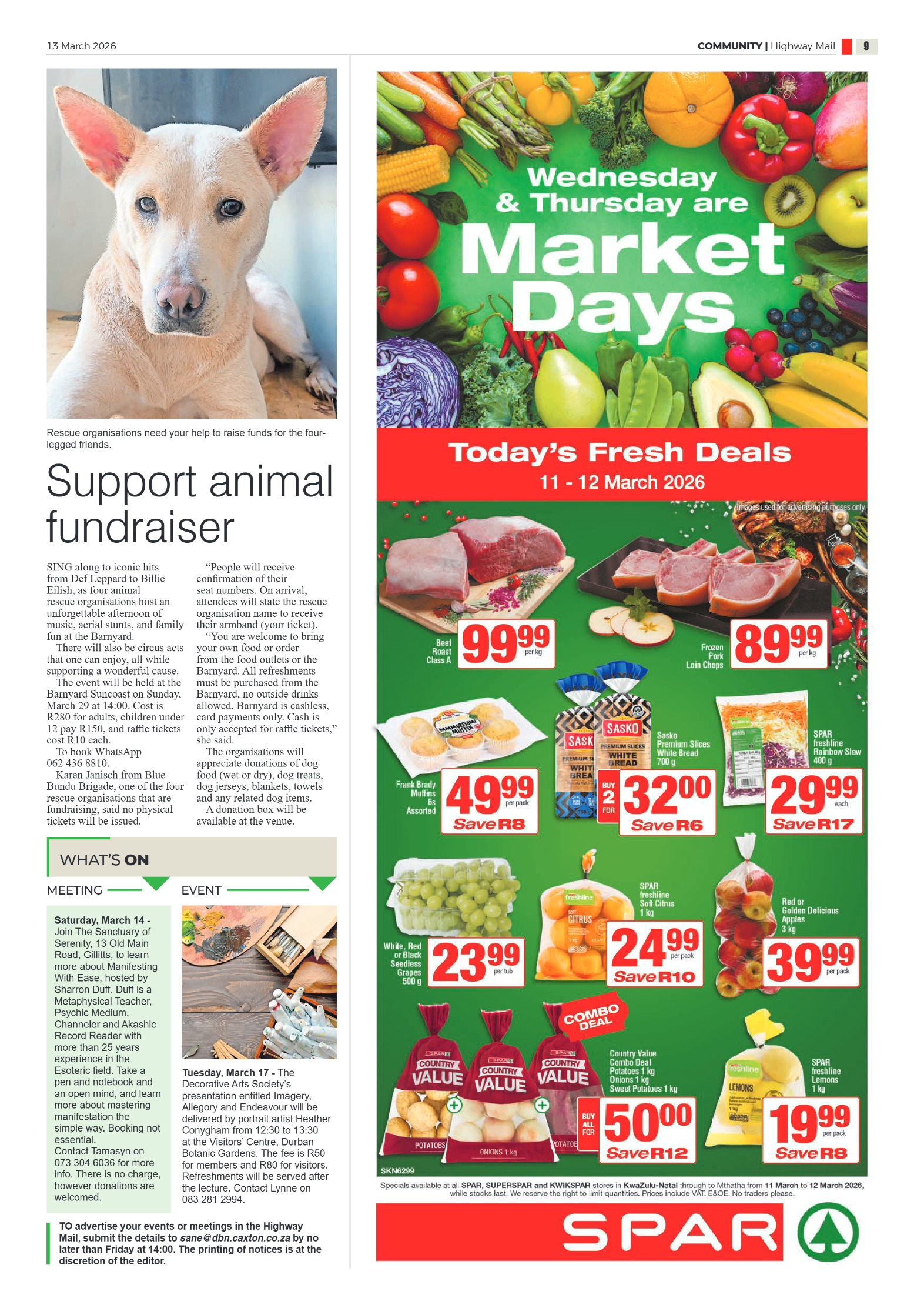 Highway Mail 13 March 2026 page 9