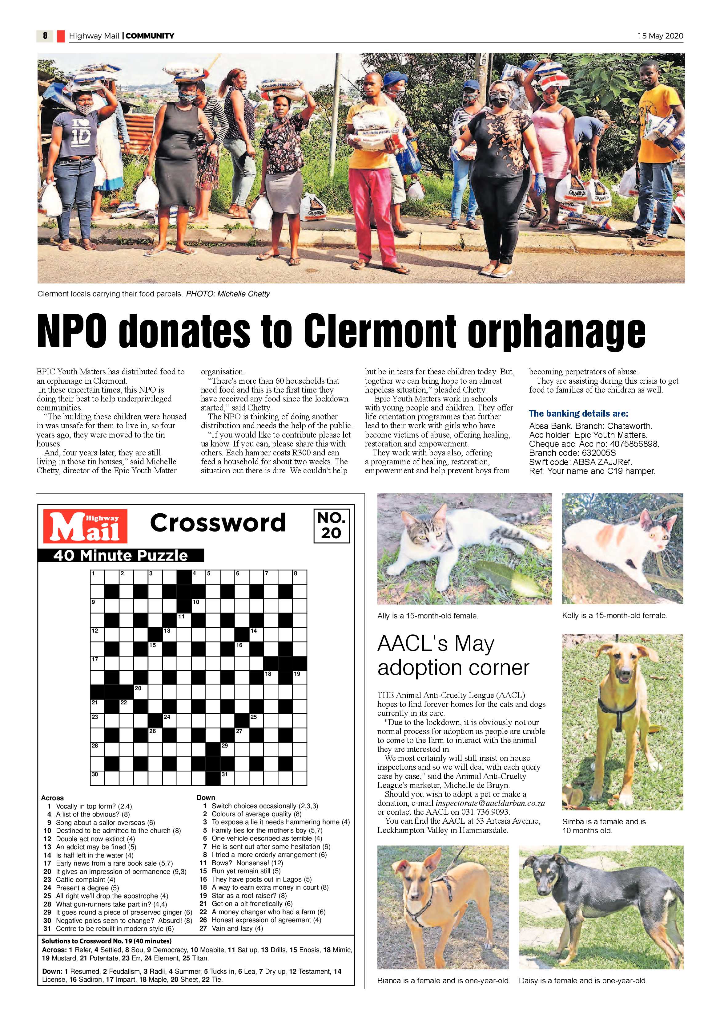 Highway Mail 15 May 2020 page 8
