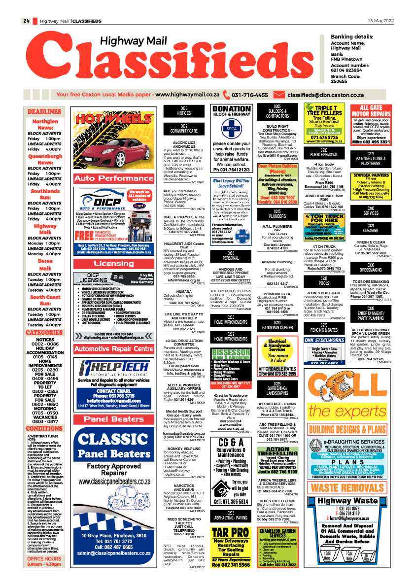 Highway Mail 13 May 2022 page 24