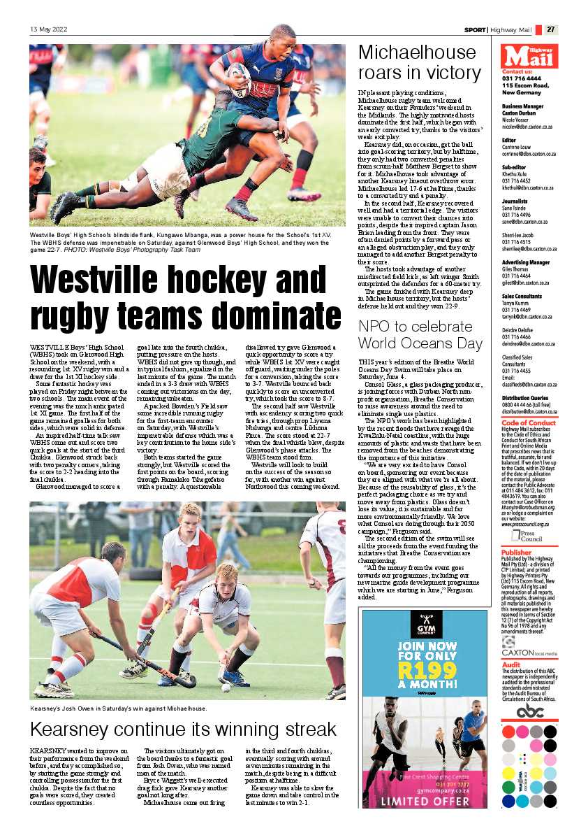 Highway Mail 13 May 2022 page 27