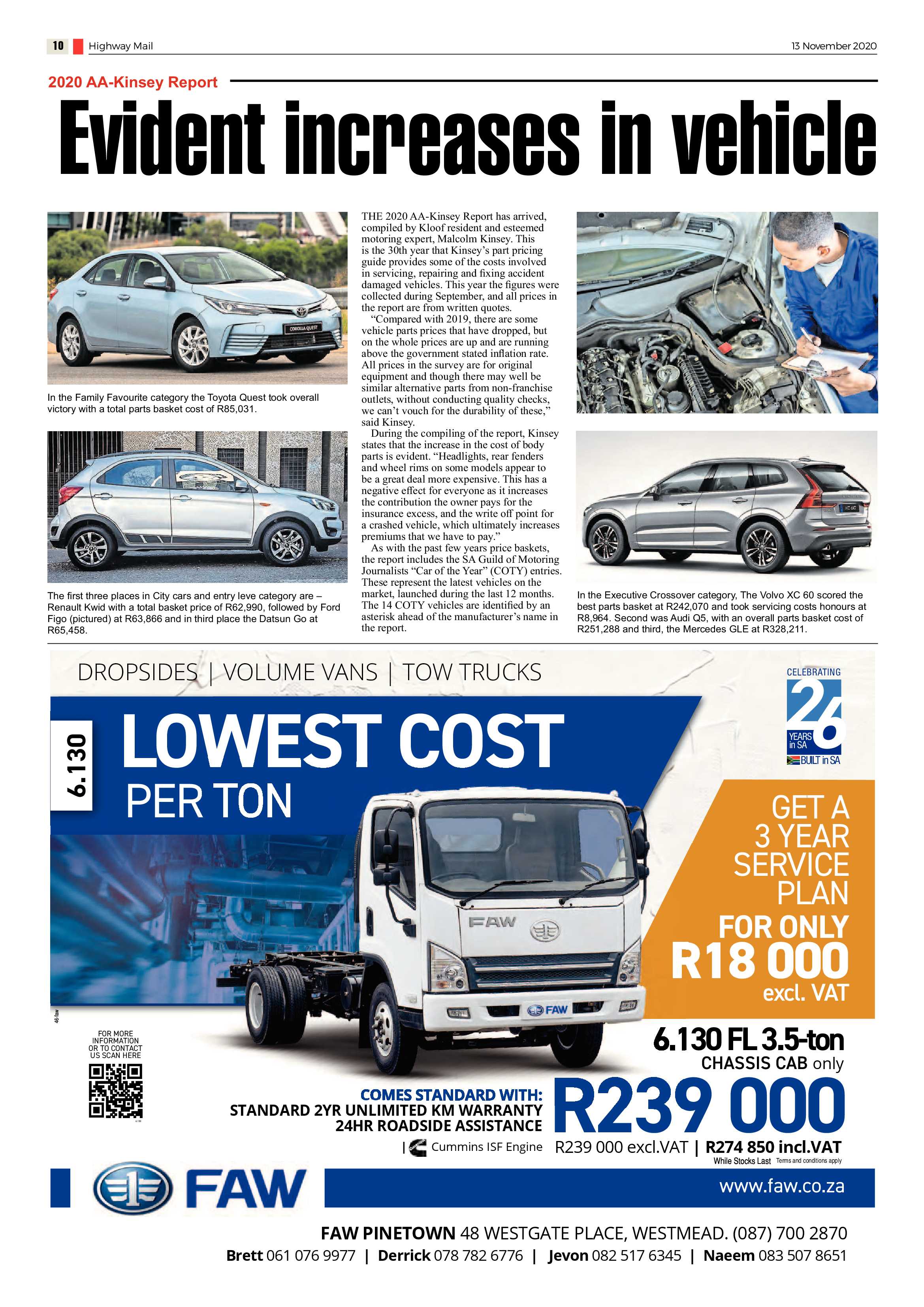 Highway Mail 13 November 2020 page 10