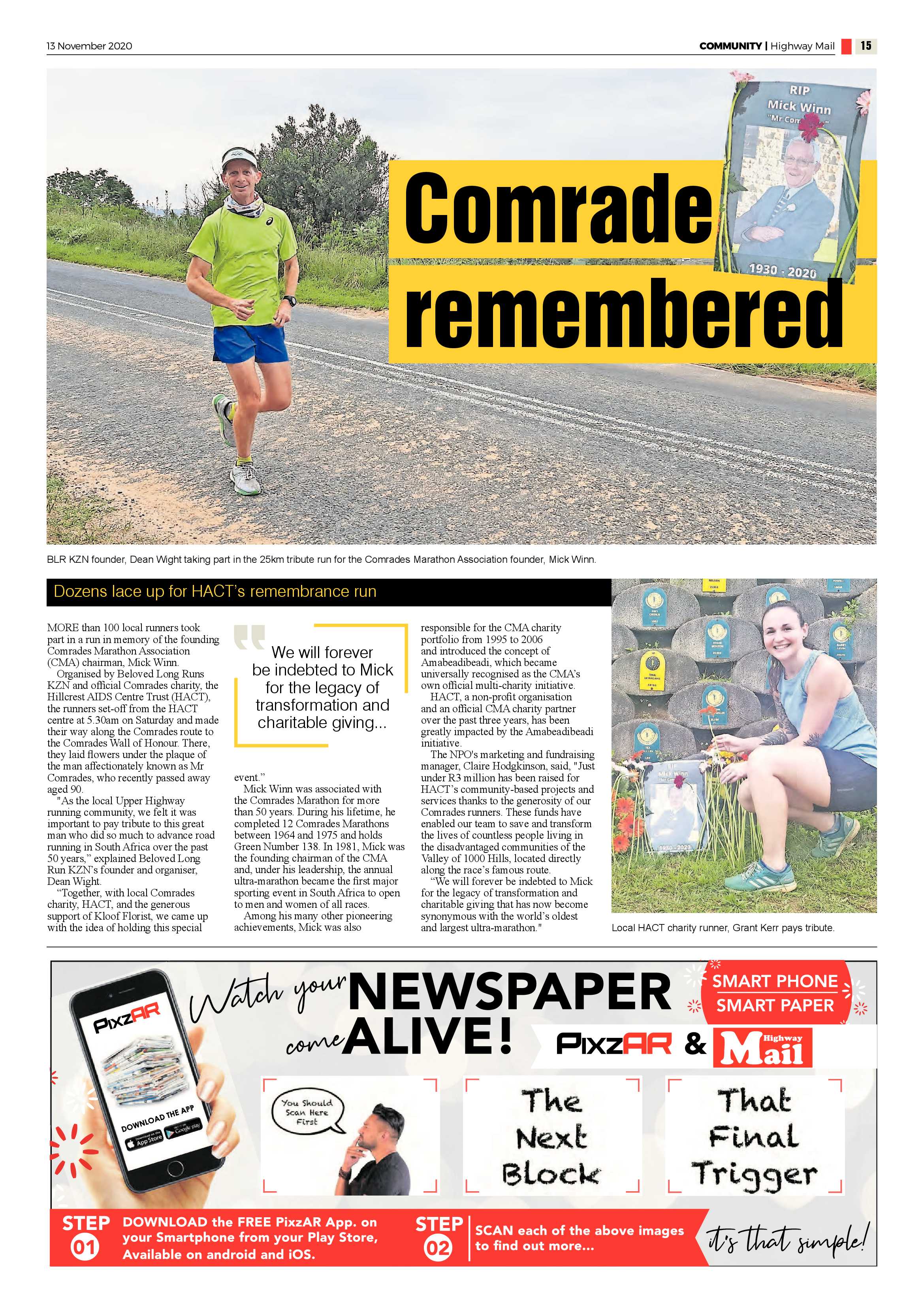 Highway Mail 13 November 2020 page 15