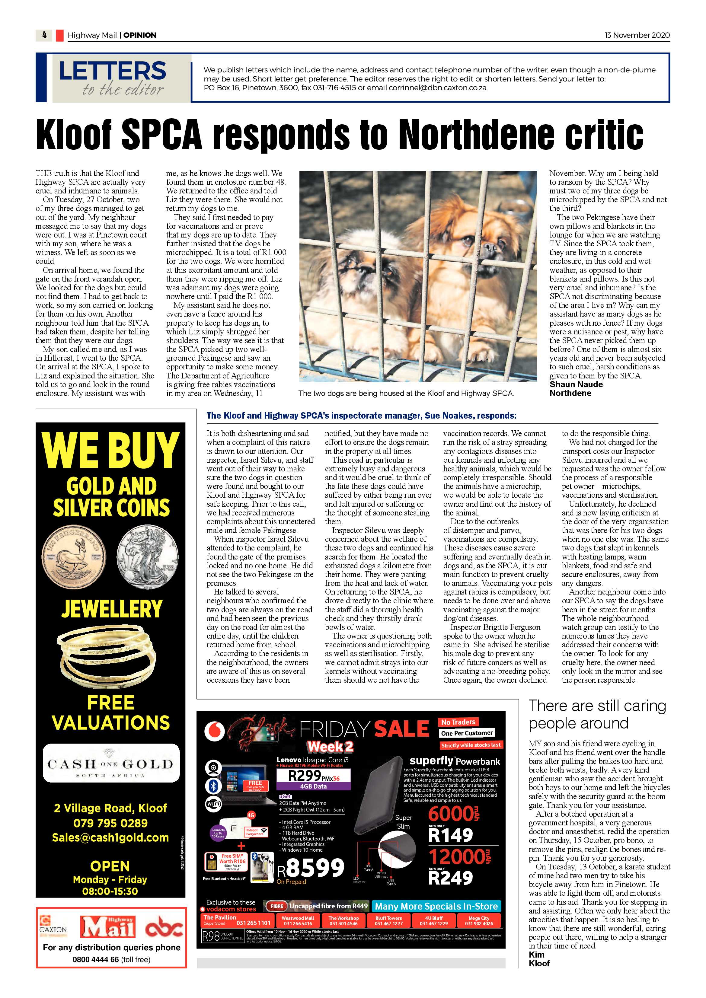 Highway Mail 13 November 2020 page 4