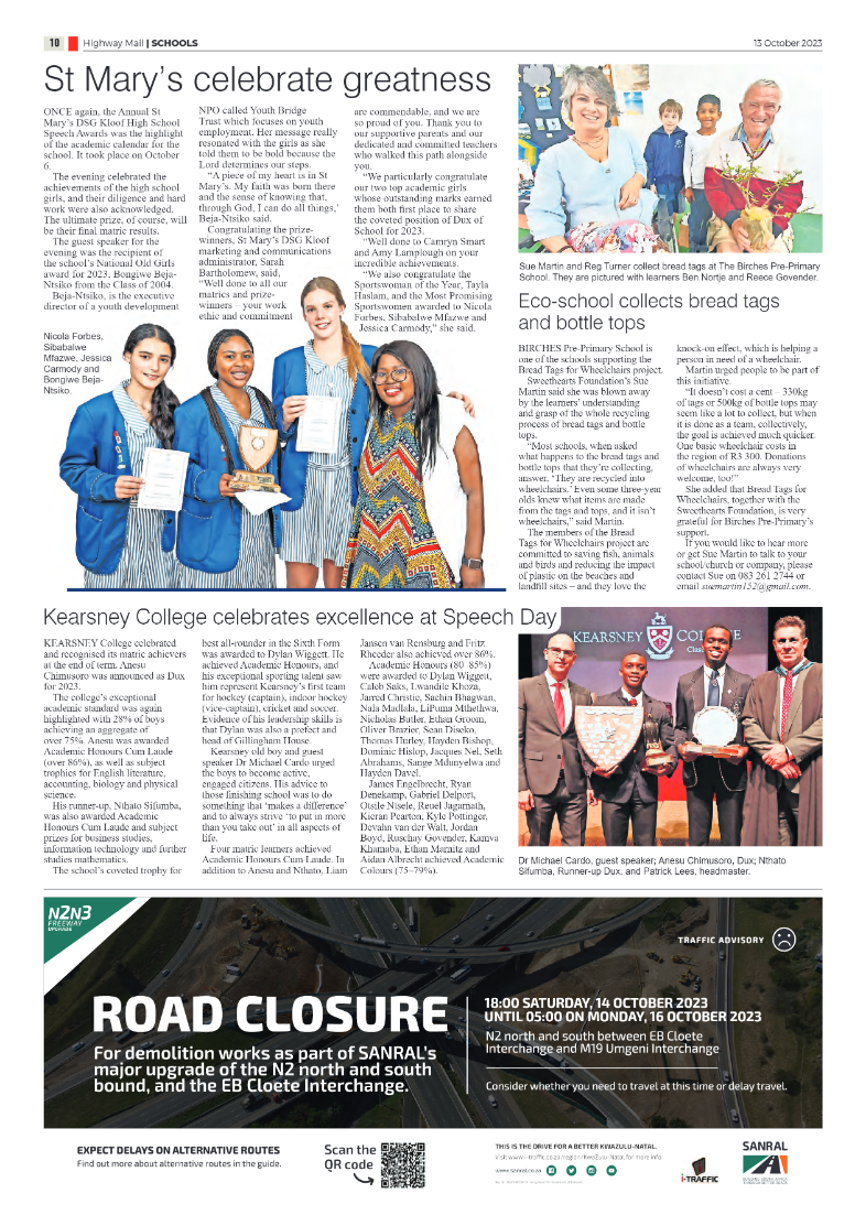 Highway Mail 13 October 2023 page 10