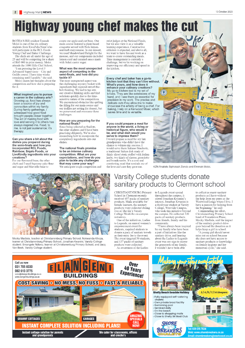 Highway Mail 13 October 2023 page 2