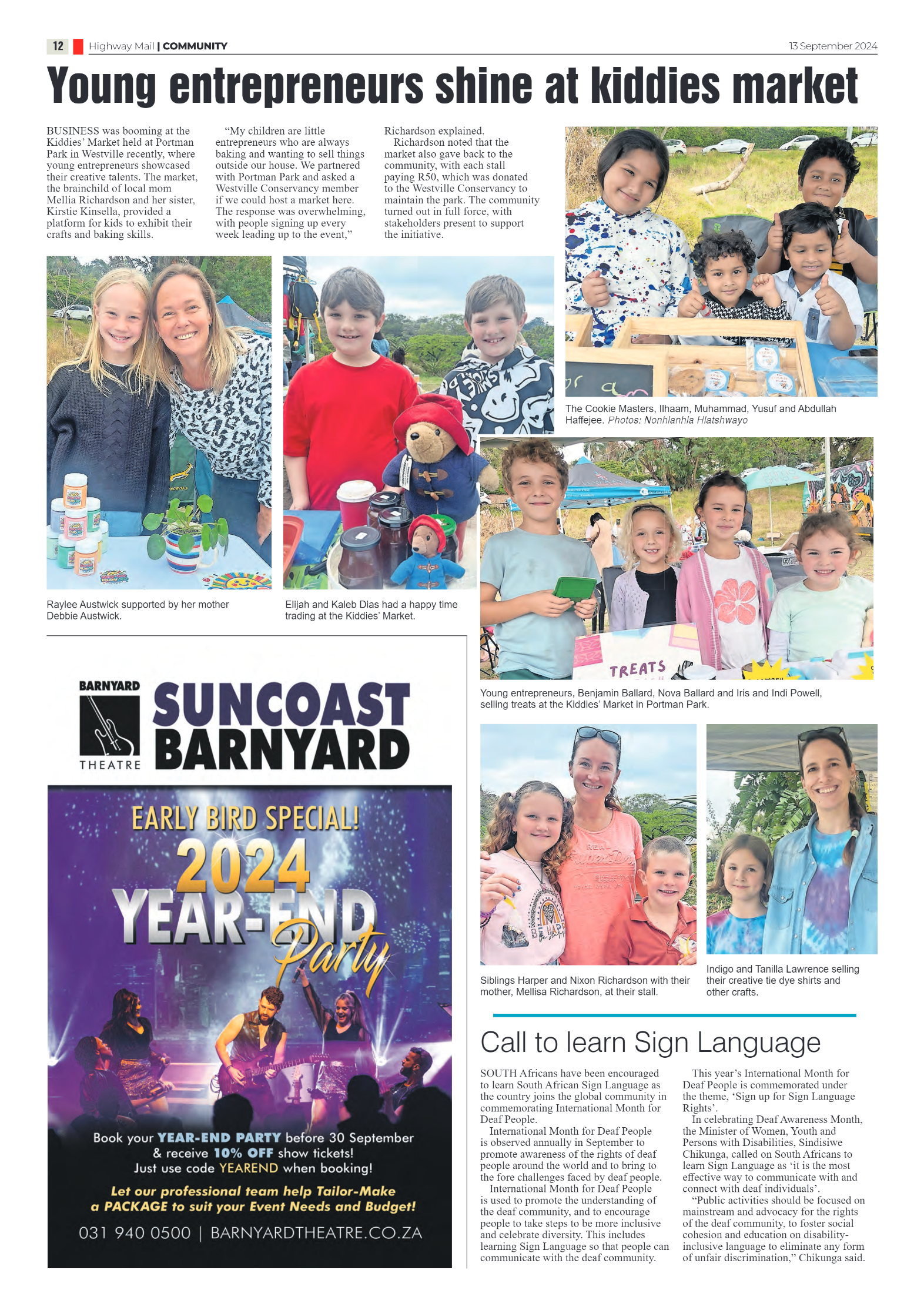 Highway Mail 13 September 2024 page 12