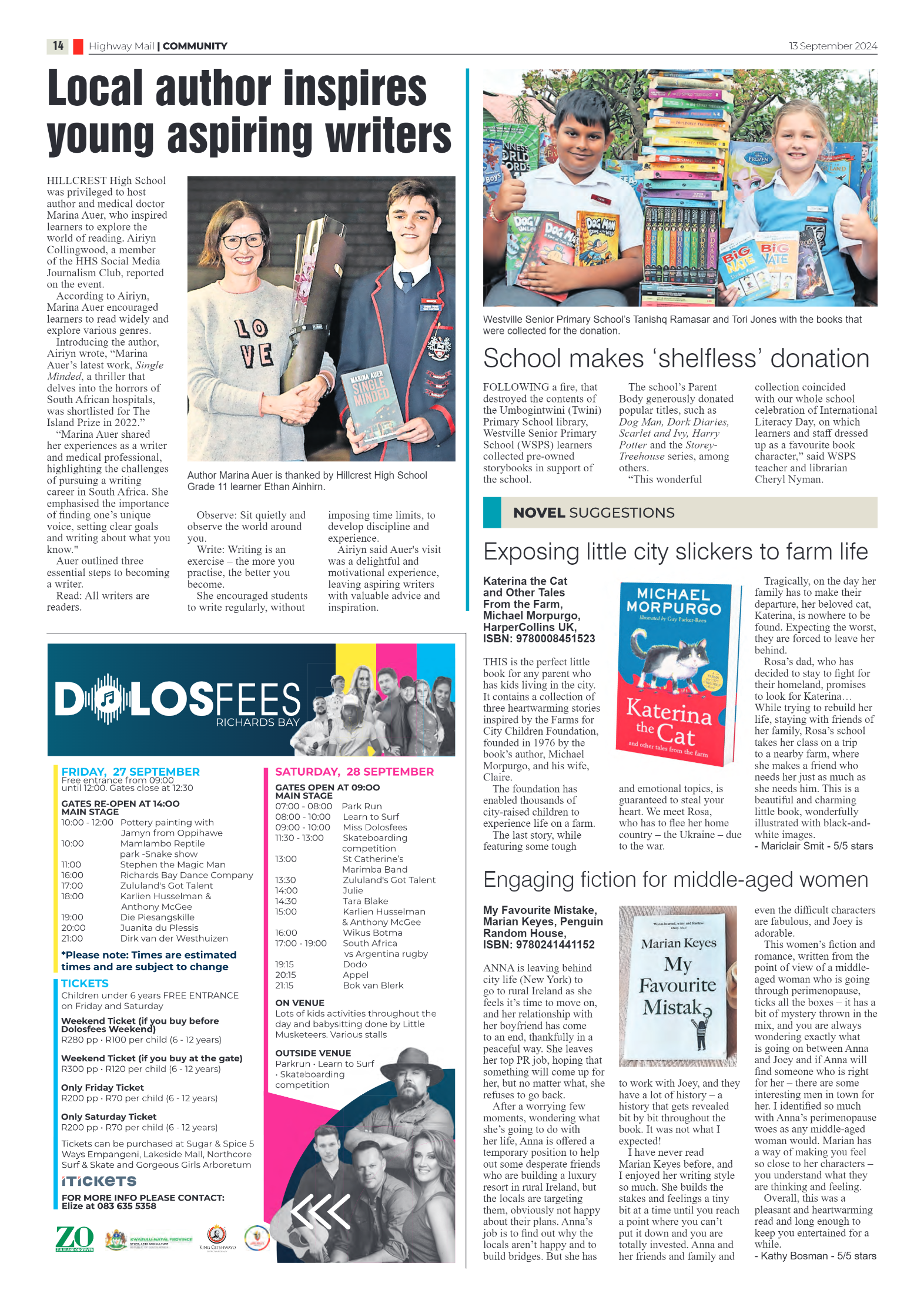 Highway Mail 13 September 2024 page 14
