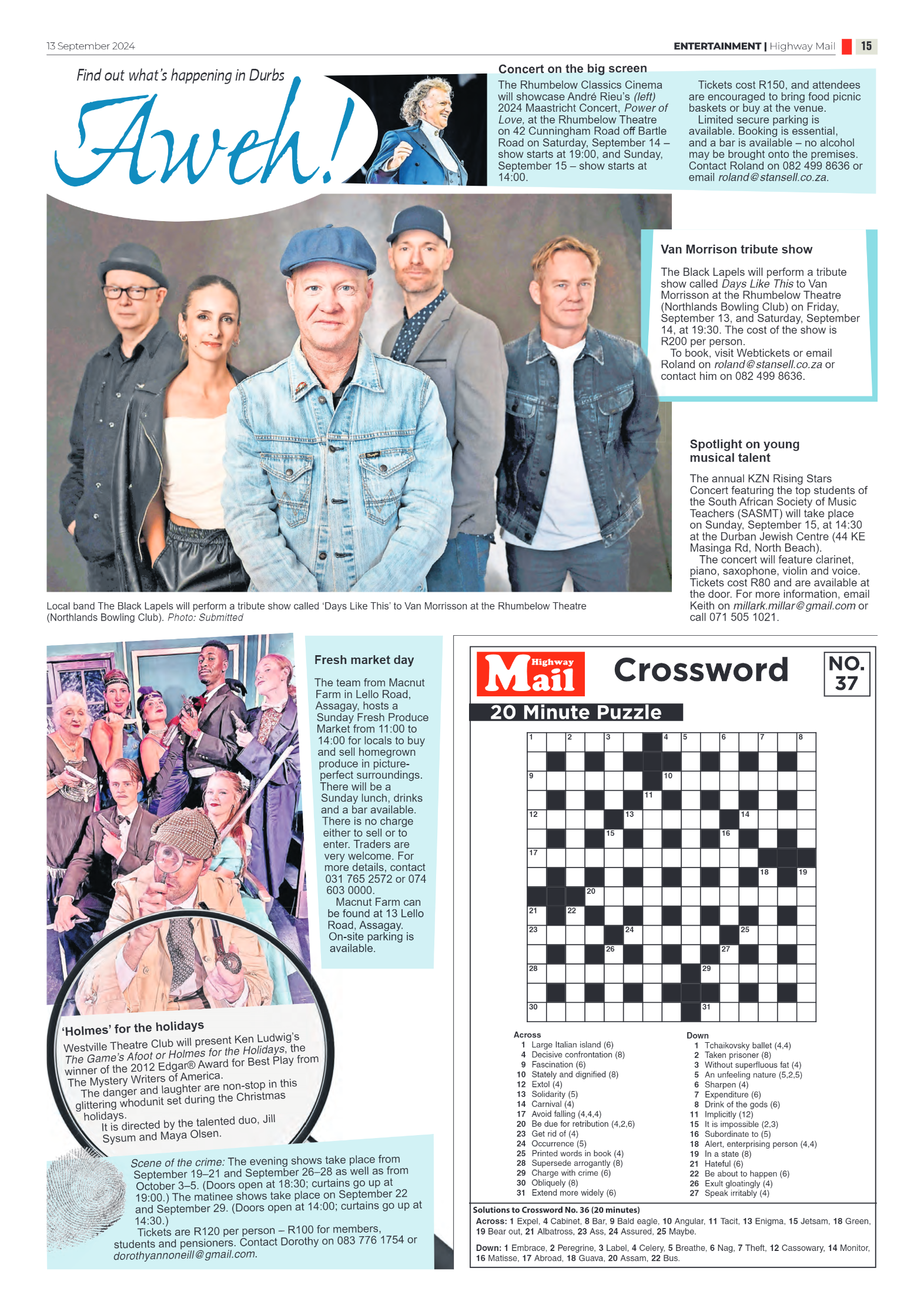 Highway Mail 13 September 2024 page 15
