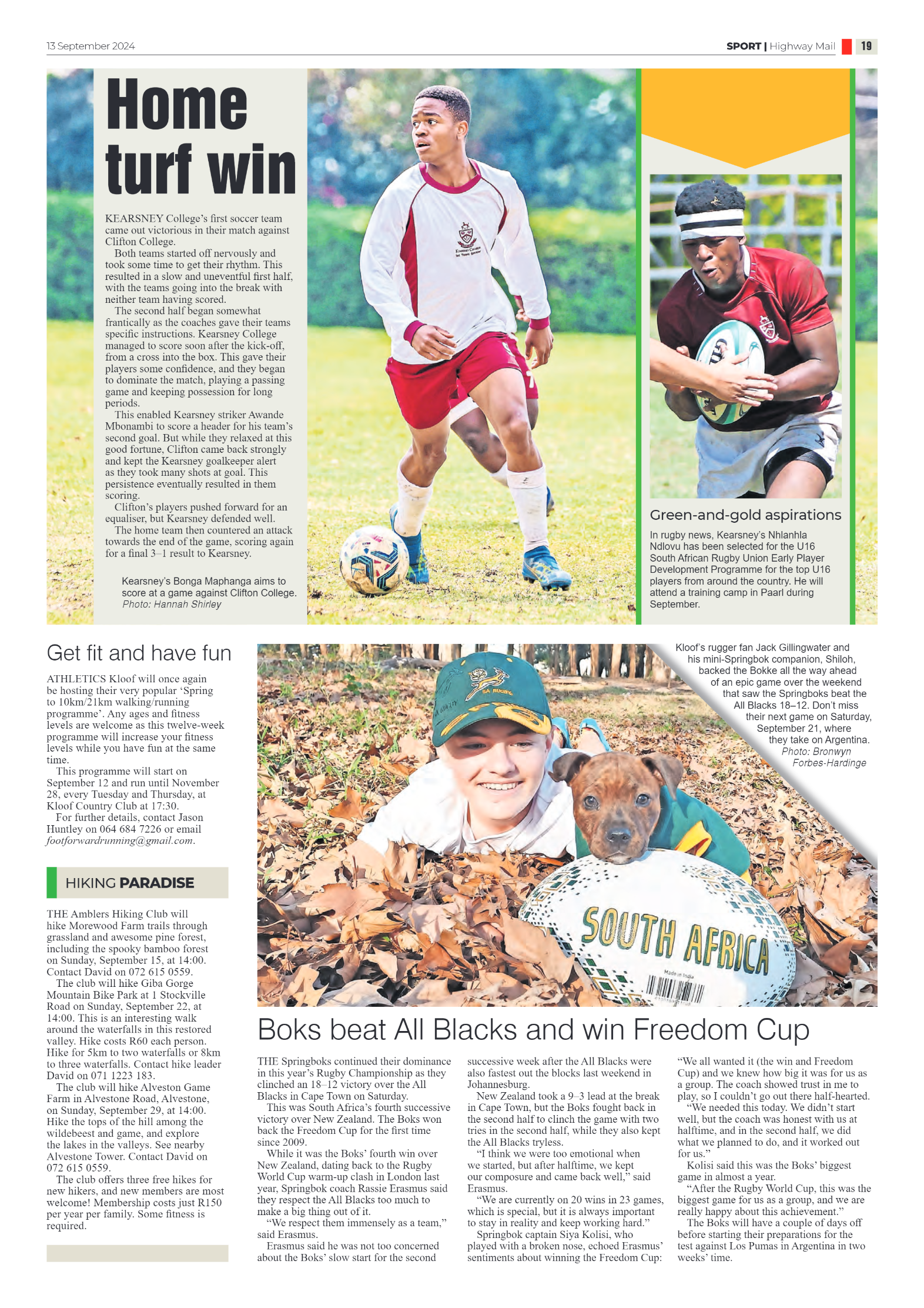 Highway Mail 13 September 2024 page 19