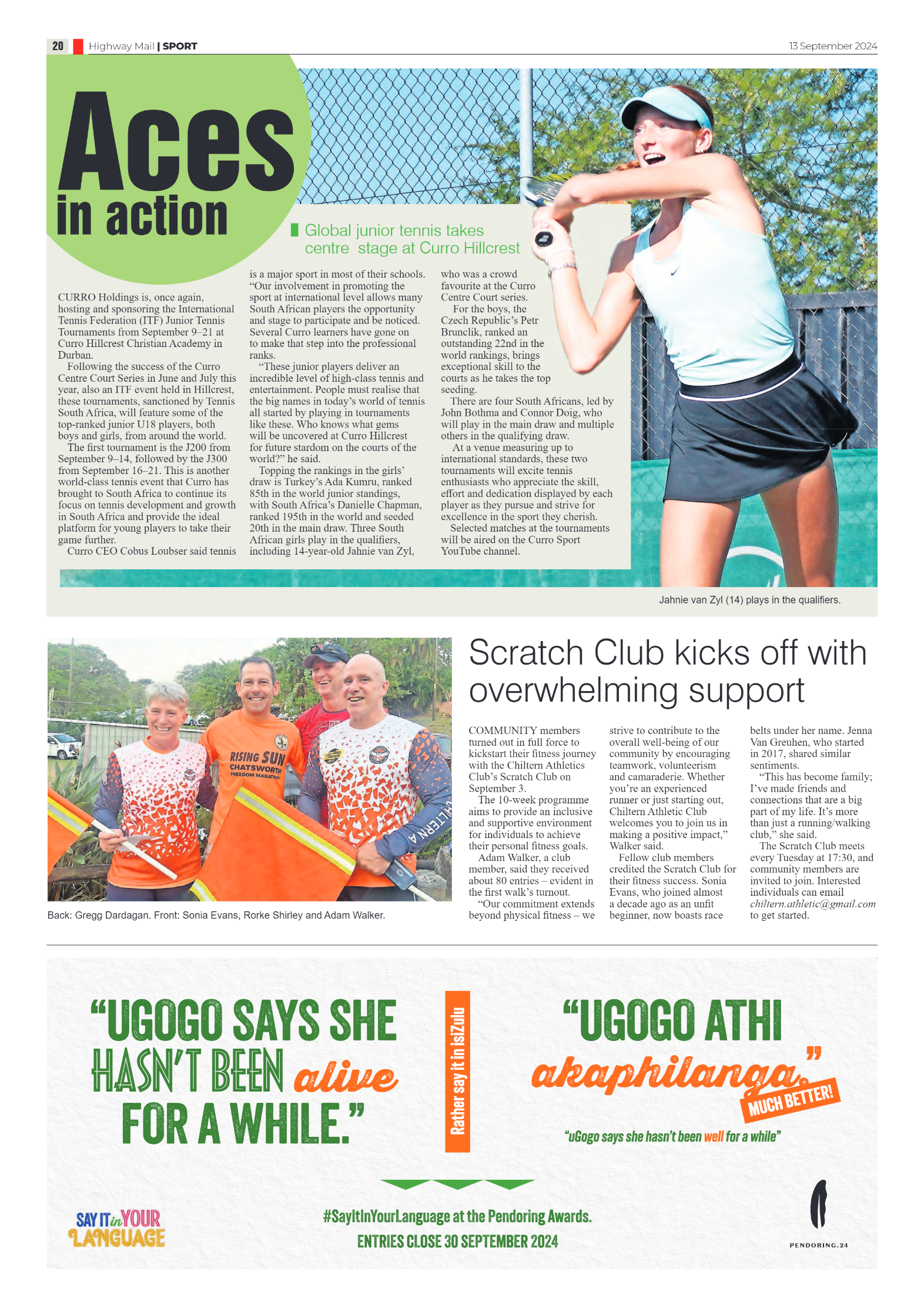Highway Mail 13 September 2024 page 20