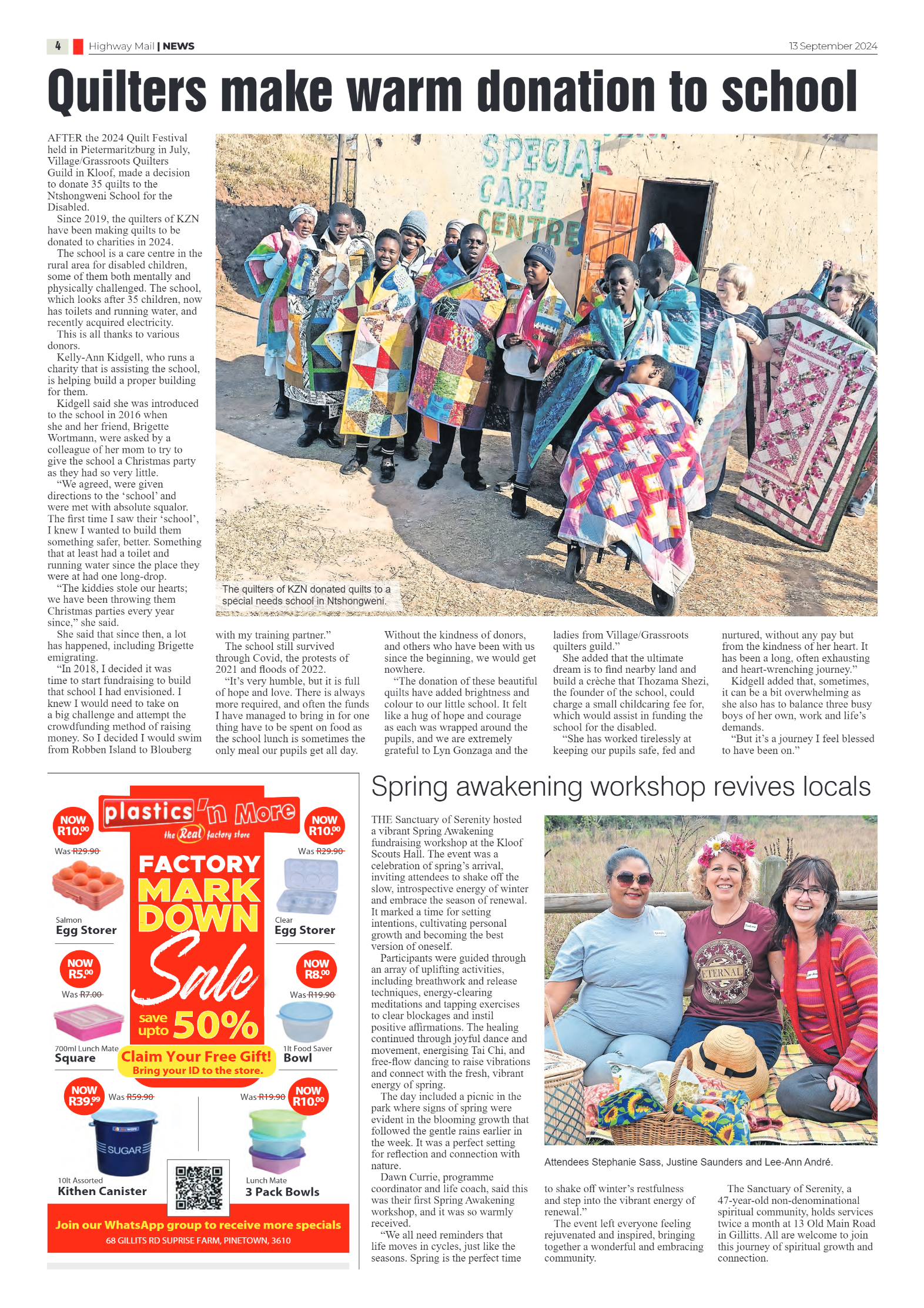 Highway Mail 13 September 2024 page 4