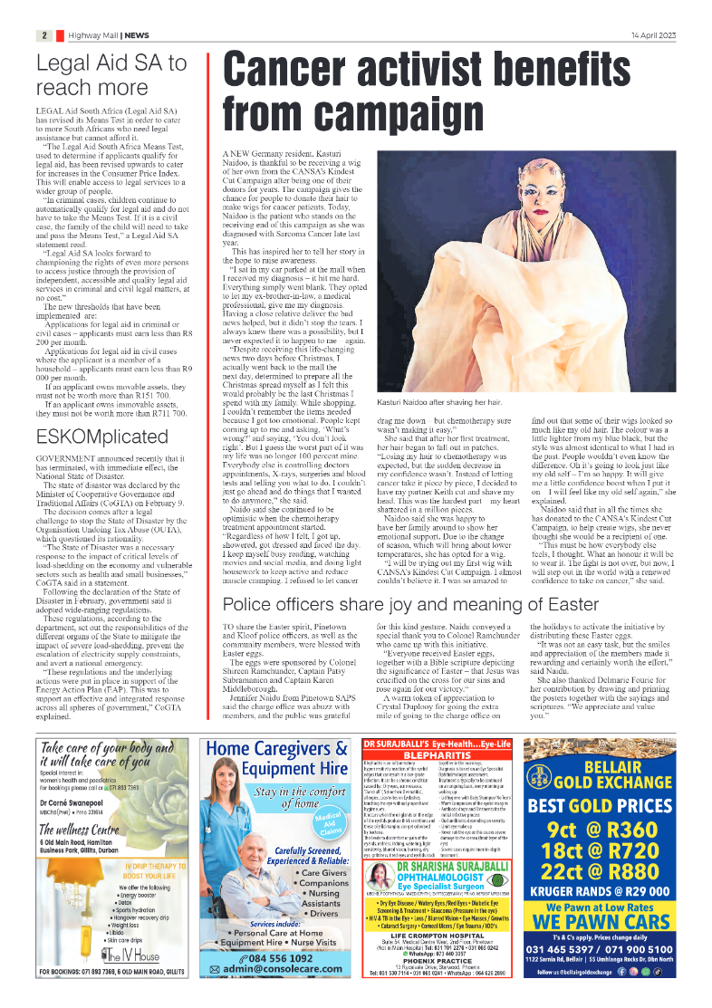 Highway Mail 14 April 2023 page 2