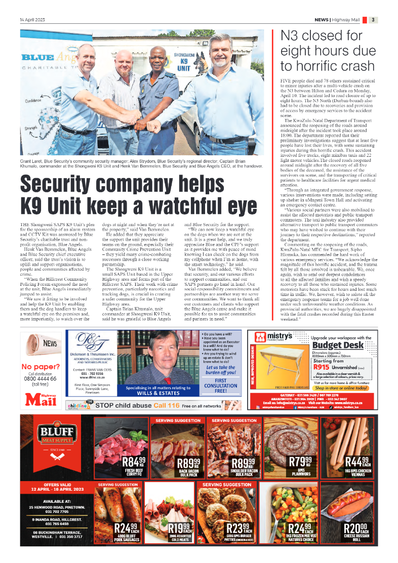 Highway Mail 14 April 2023 page 3