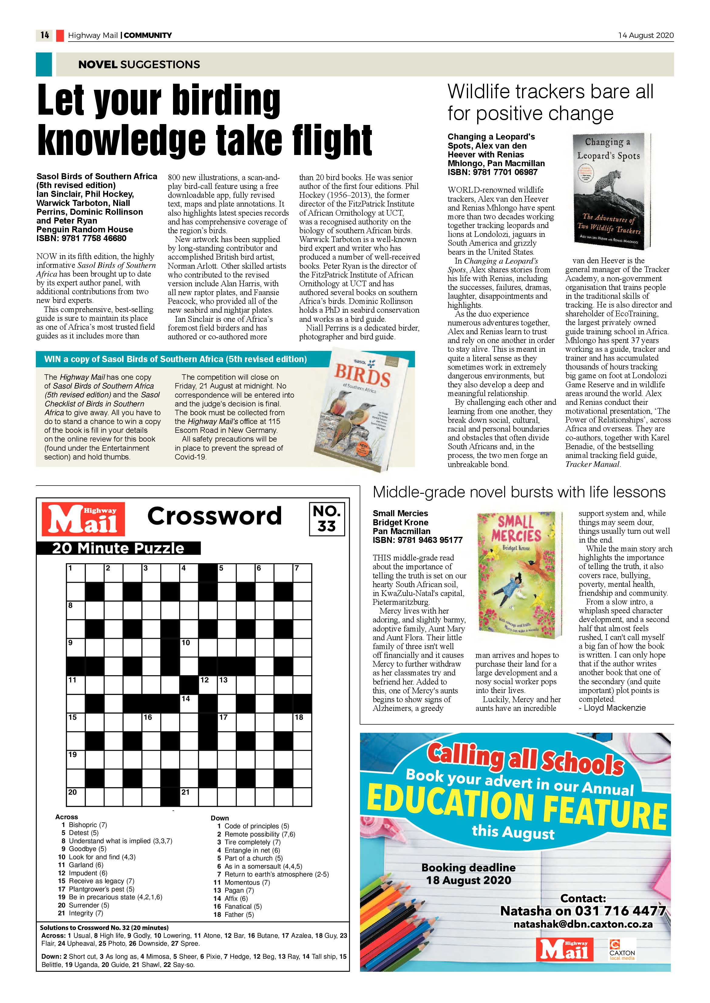 Highway Mail 14 August 2020 page 14