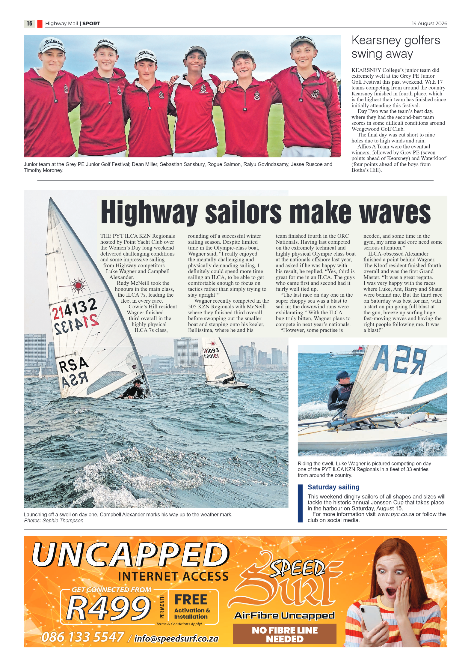 Highway Mail 14 August 2026 page 16