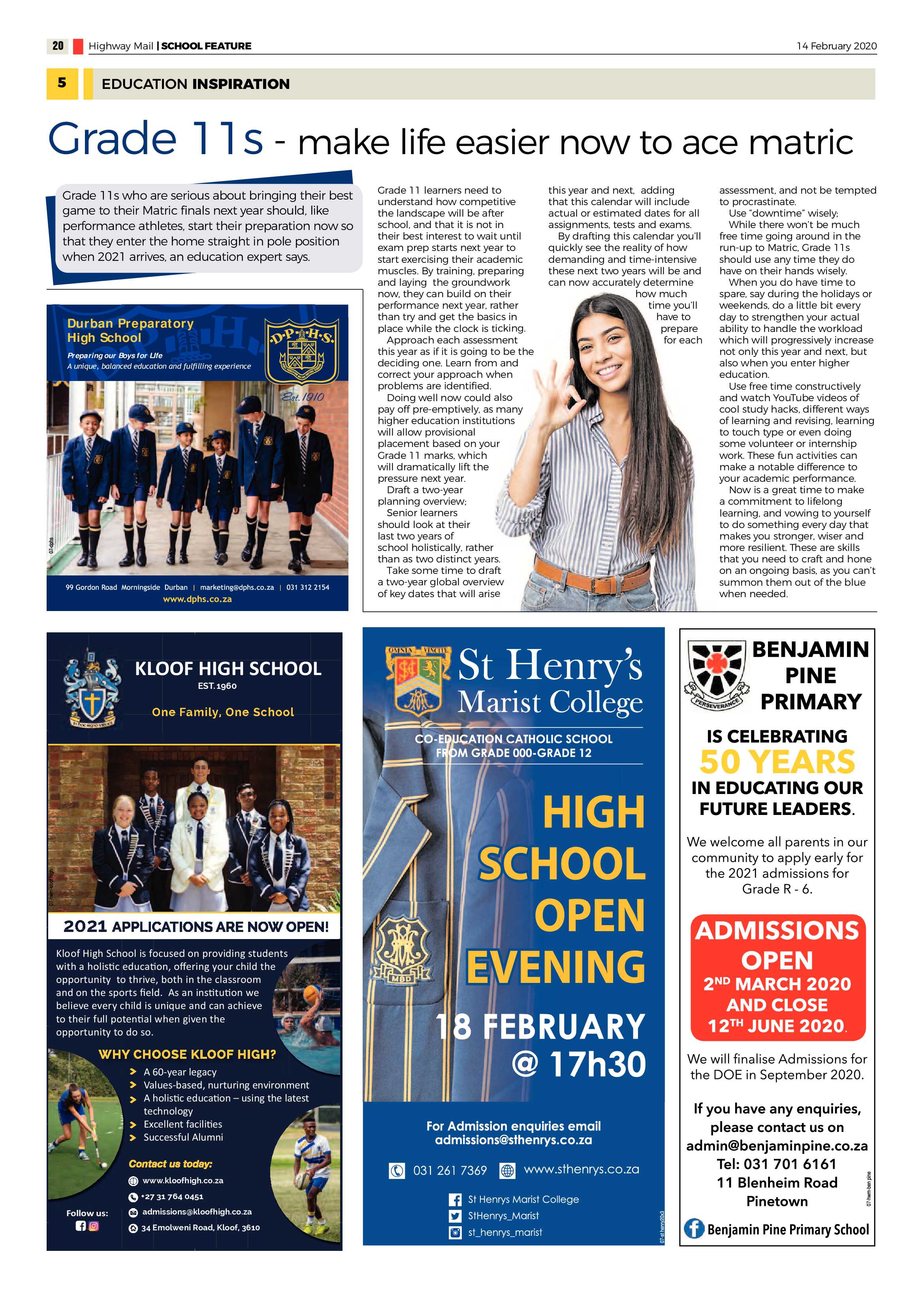 Highway Mail  21 February 2020 page 20