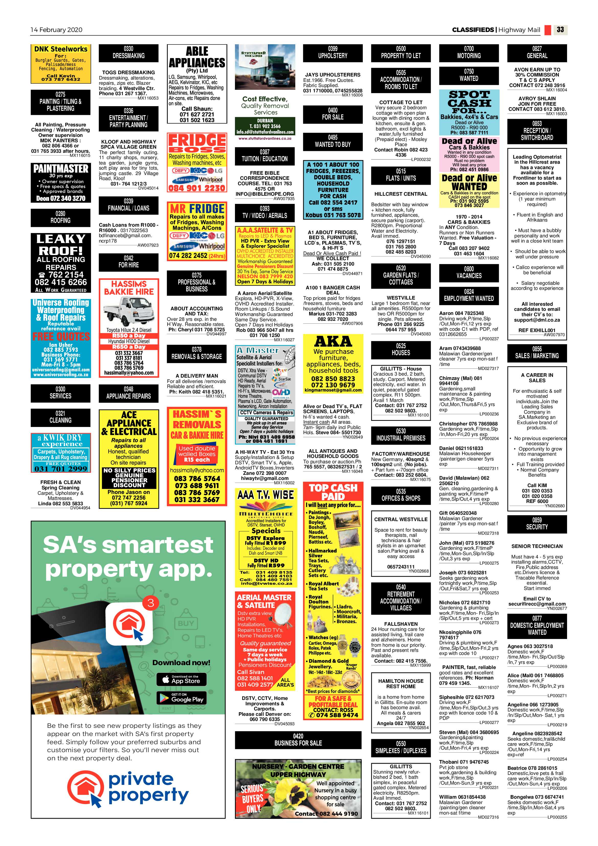 Highway Mail  21 February 2020 page 33