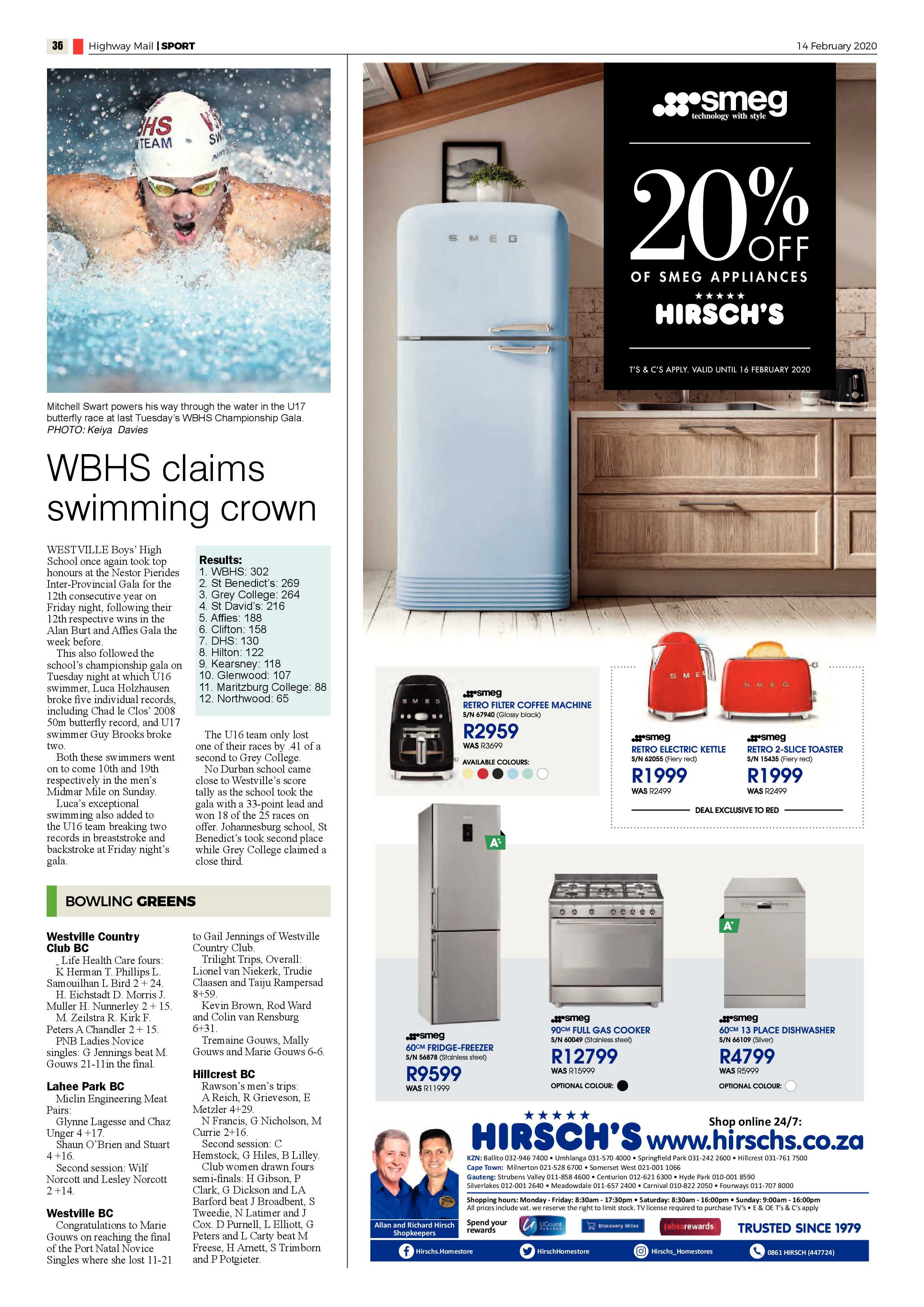 Highway Mail  21 February 2020 page 36