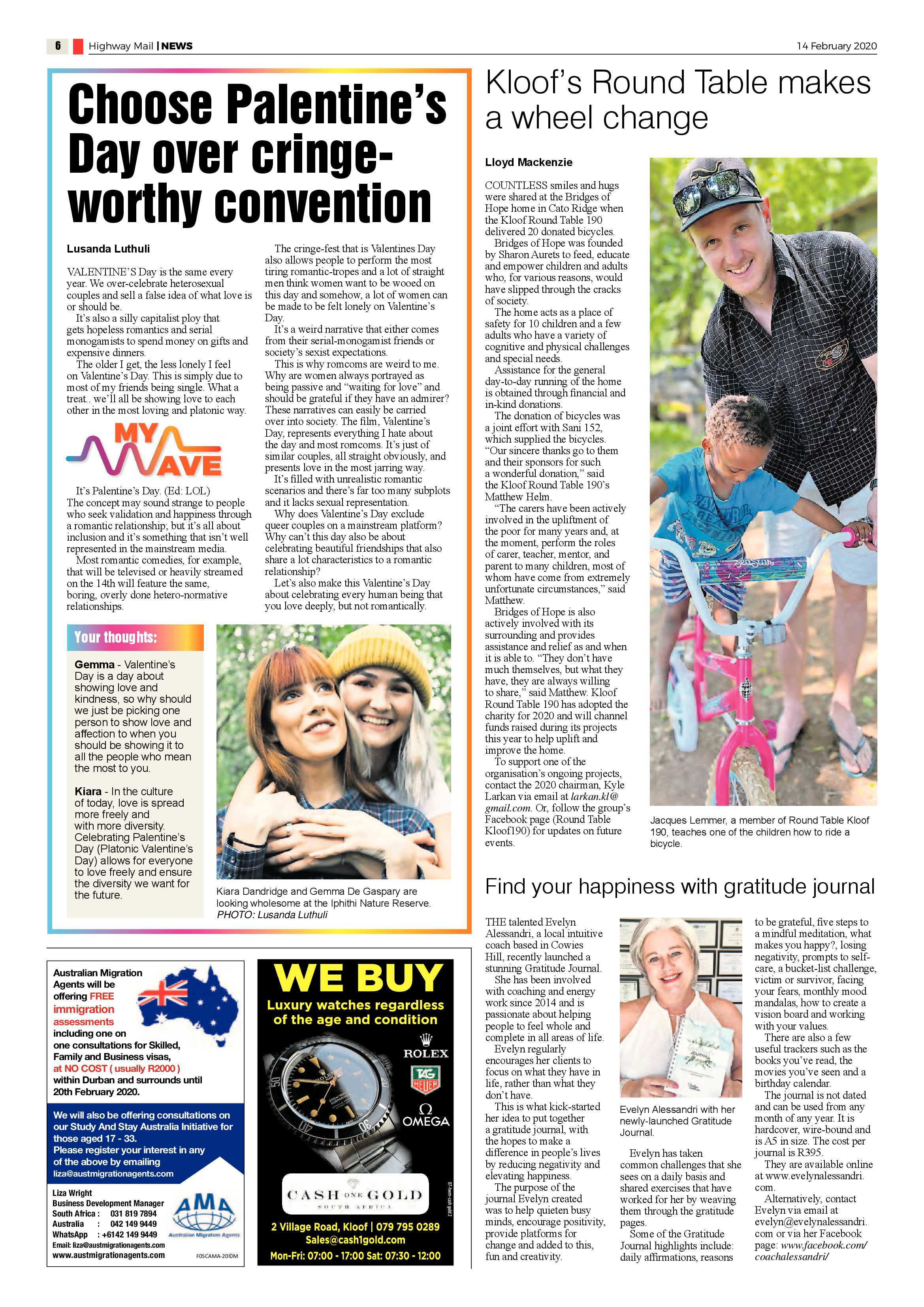Highway Mail  21 February 2020 page 6