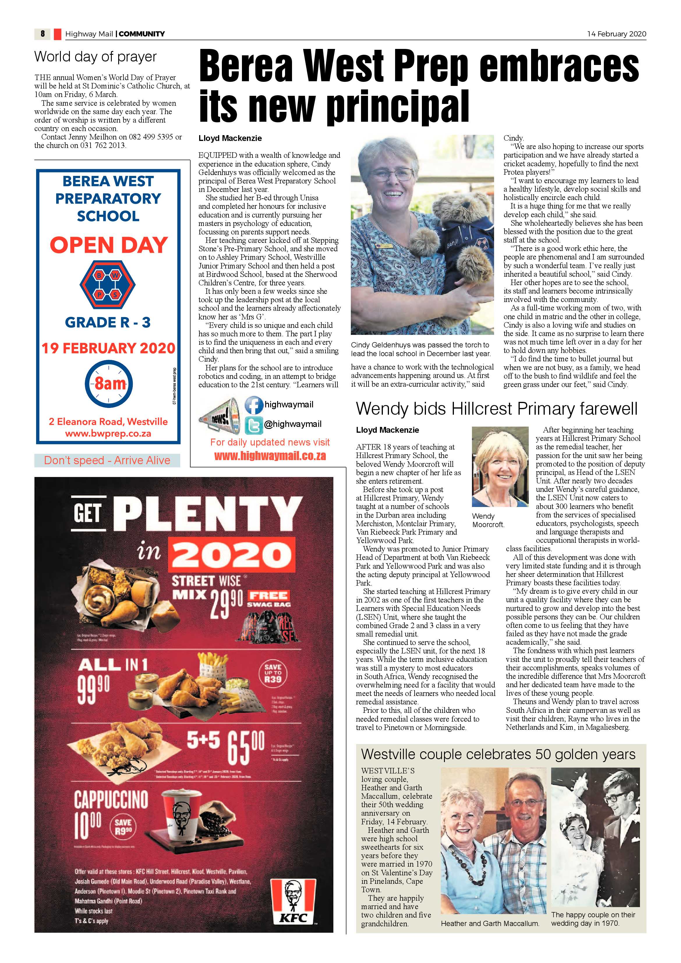 Highway Mail  21 February 2020 page 8